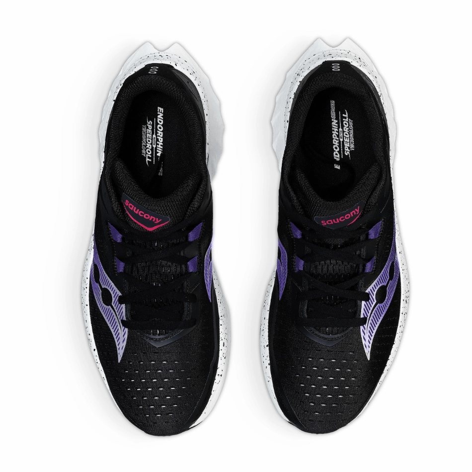 Saucony Women's Endorphin Speed 4 in Black Saucony versatile athletic footwear