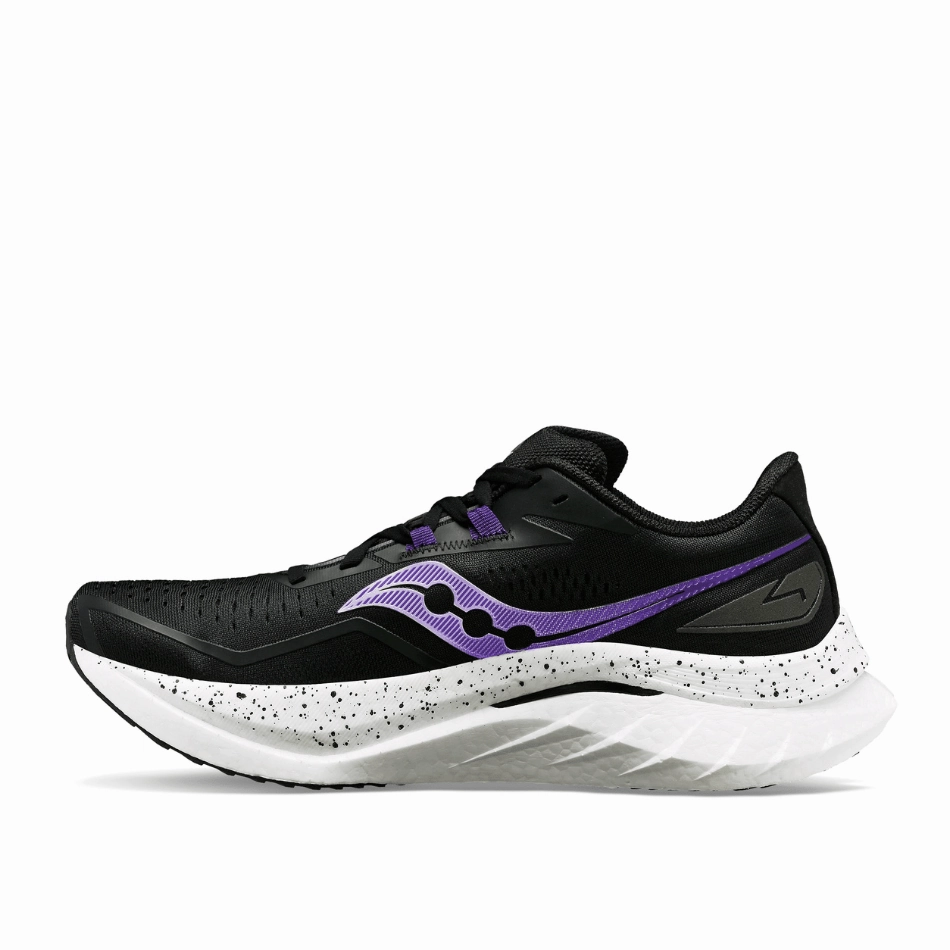 Saucony Women's Endorphin Speed 4 in Black Saucony versatile athletic footwear