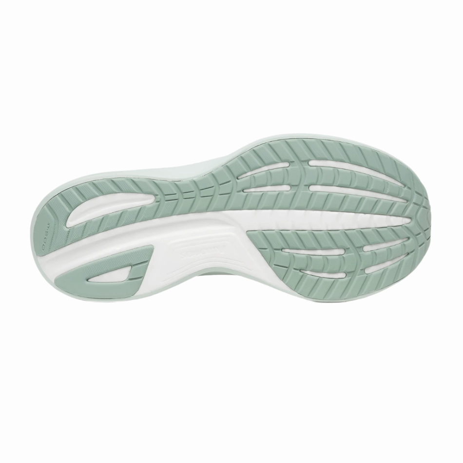 Saucony Women's Ride 18 Running Shoes in Fog/Mist AW25 Saucony versatile athletic footwear