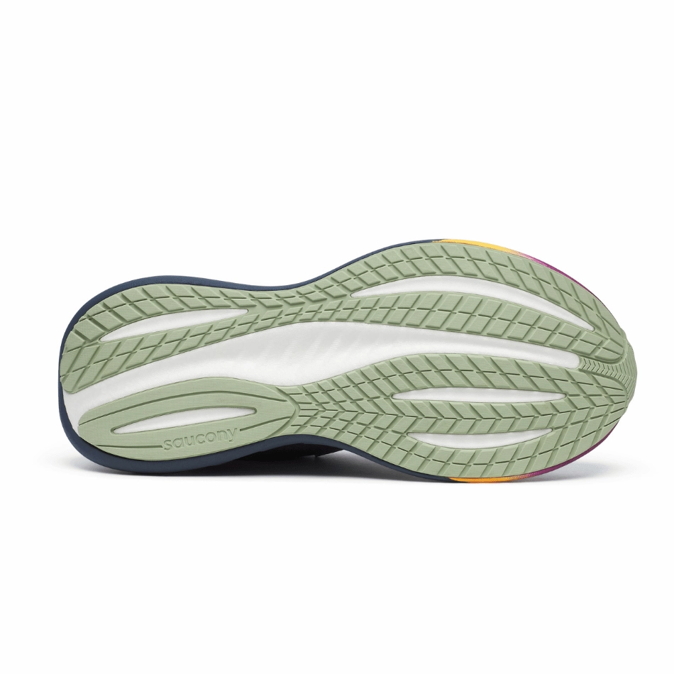 Saucony Women's Triumph 22 GTX in Mirage/Navy Saucony versatile athletic footwear