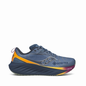 Saucony Women's Triumph 22 GTX in Mirage/Navy Saucony lightweight trainers for everyday use