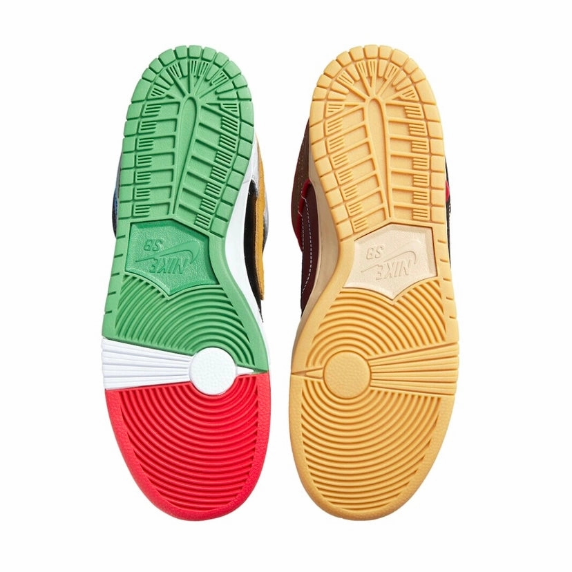 SB Dunk Low Pro QS What The Paul Sports Red Varsity Maize Rouge Sport Street Shoes