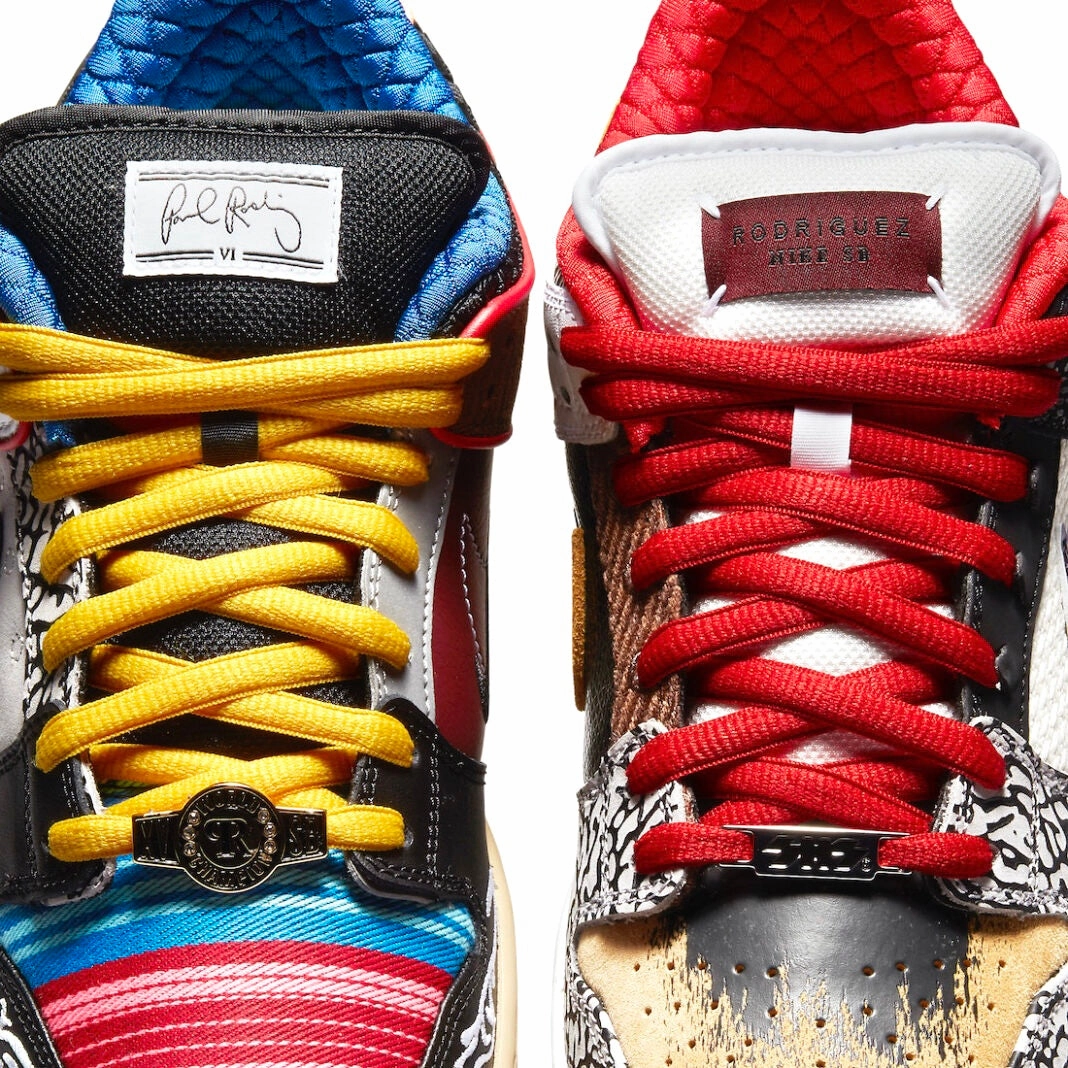 SB Dunk Low Pro QS What The Paul Sports Red Varsity Maize Rouge Sport Street Shoes