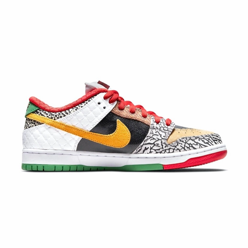 SB Dunk Low Pro QS What The Paul Sports Red Varsity Maize Rouge Sport Street Shoes