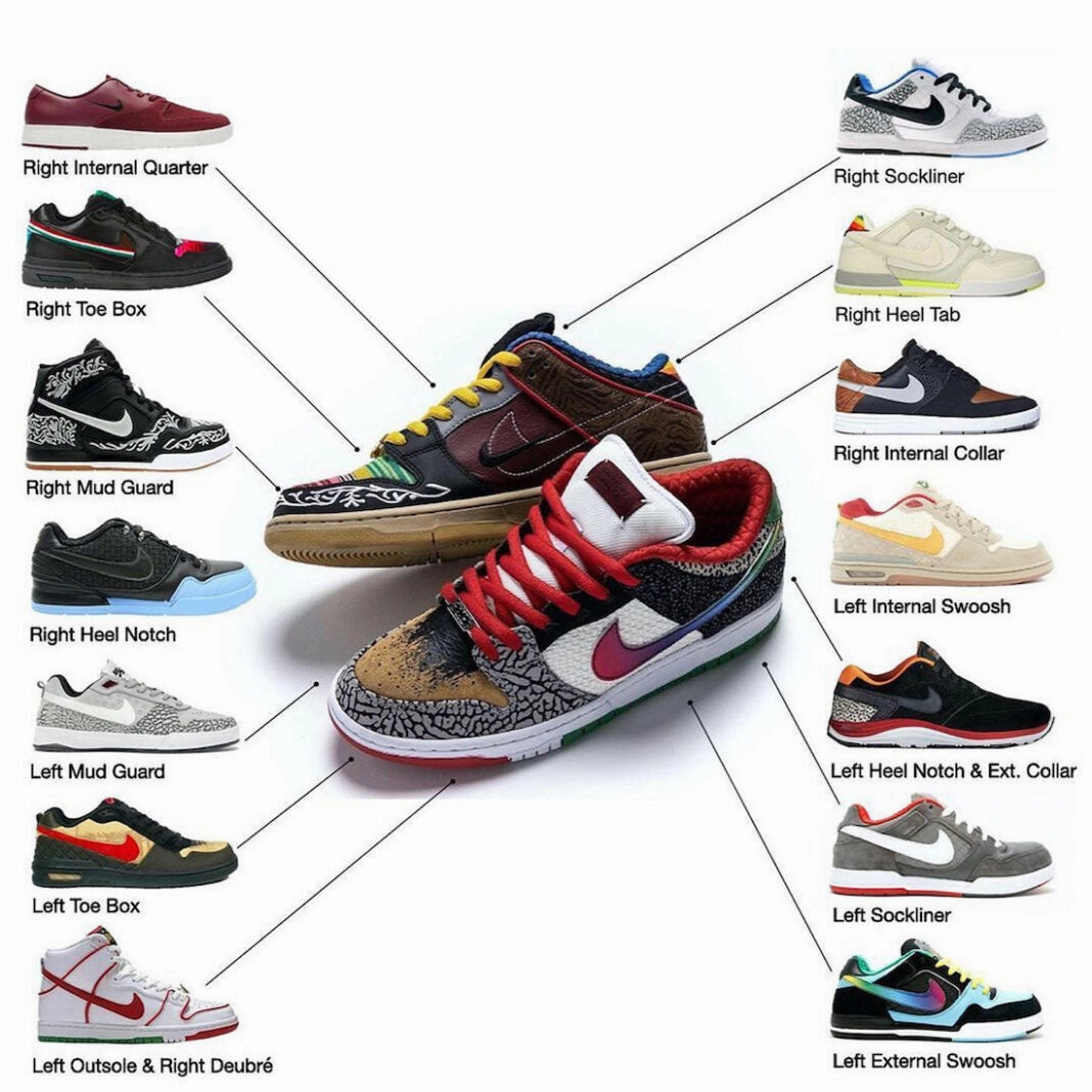 SB Dunk Low Pro QS What The Paul Sports Red Varsity Maize Rouge Sport Street Shoes