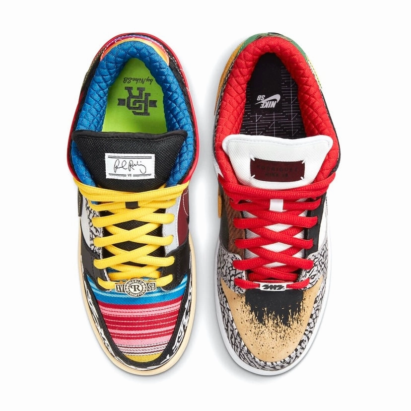 SB Dunk Low Pro QS What The Paul Sports Red Varsity Maize Rouge Sport Street Shoes