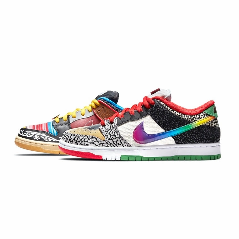 SB Dunk Low Pro QS What The Paul Sports Red Varsity Maize Rouge Sport Street Shoes