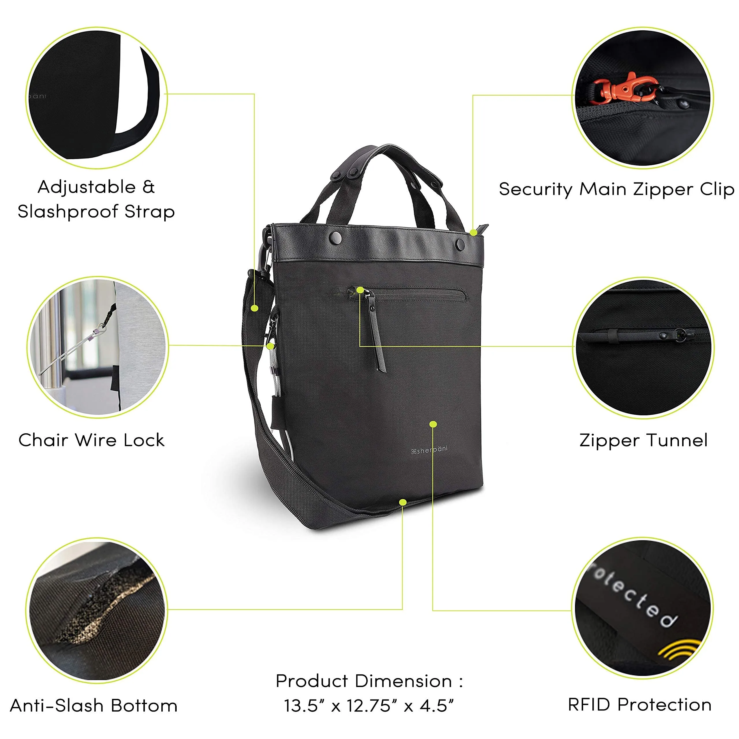 Sherpani Anti-Theft Geo Bags Sherpani