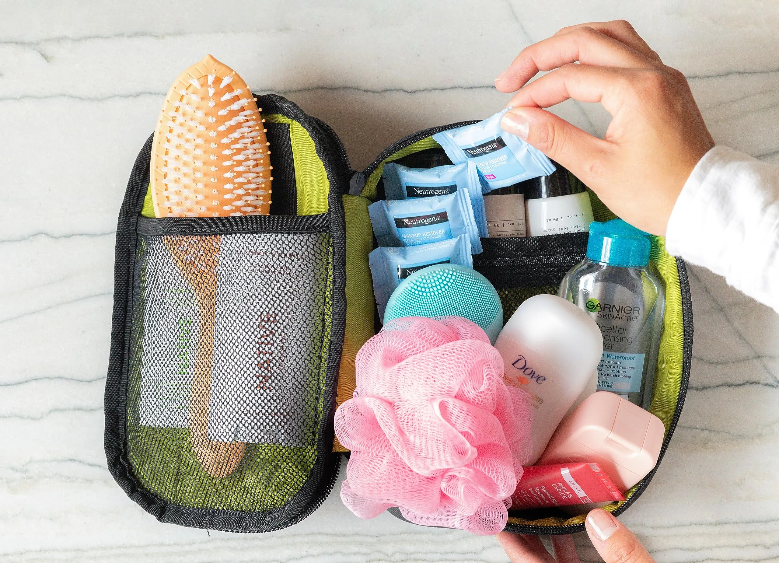 Sherpani Atlas, Travel Accessory, Toiletry and Tech Cable Organizer Bag for Women Bags Sherpani