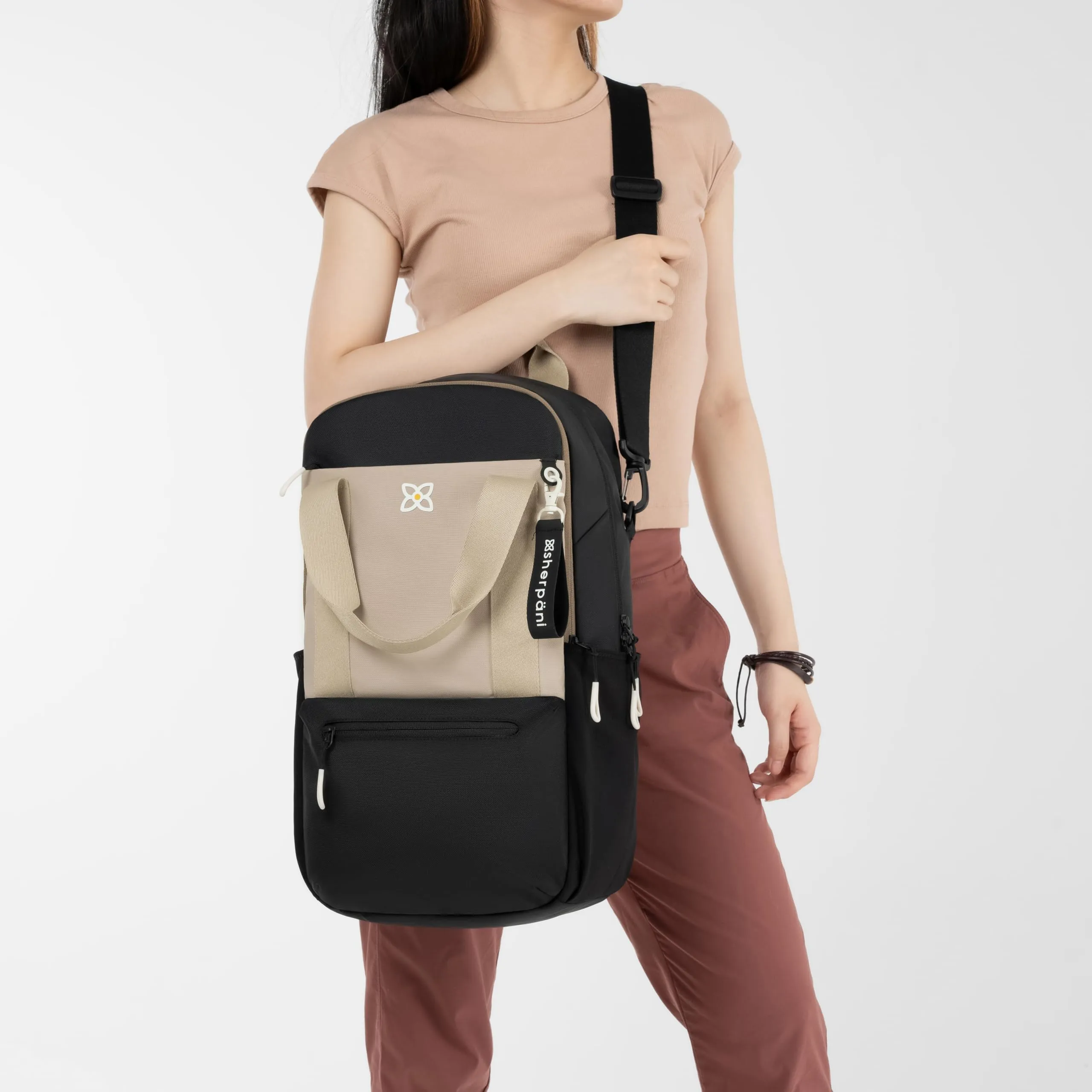 Sherpani Camden Convertible Backpack Tote for Women Fits 15 Inch Laptop Bags Sherpani