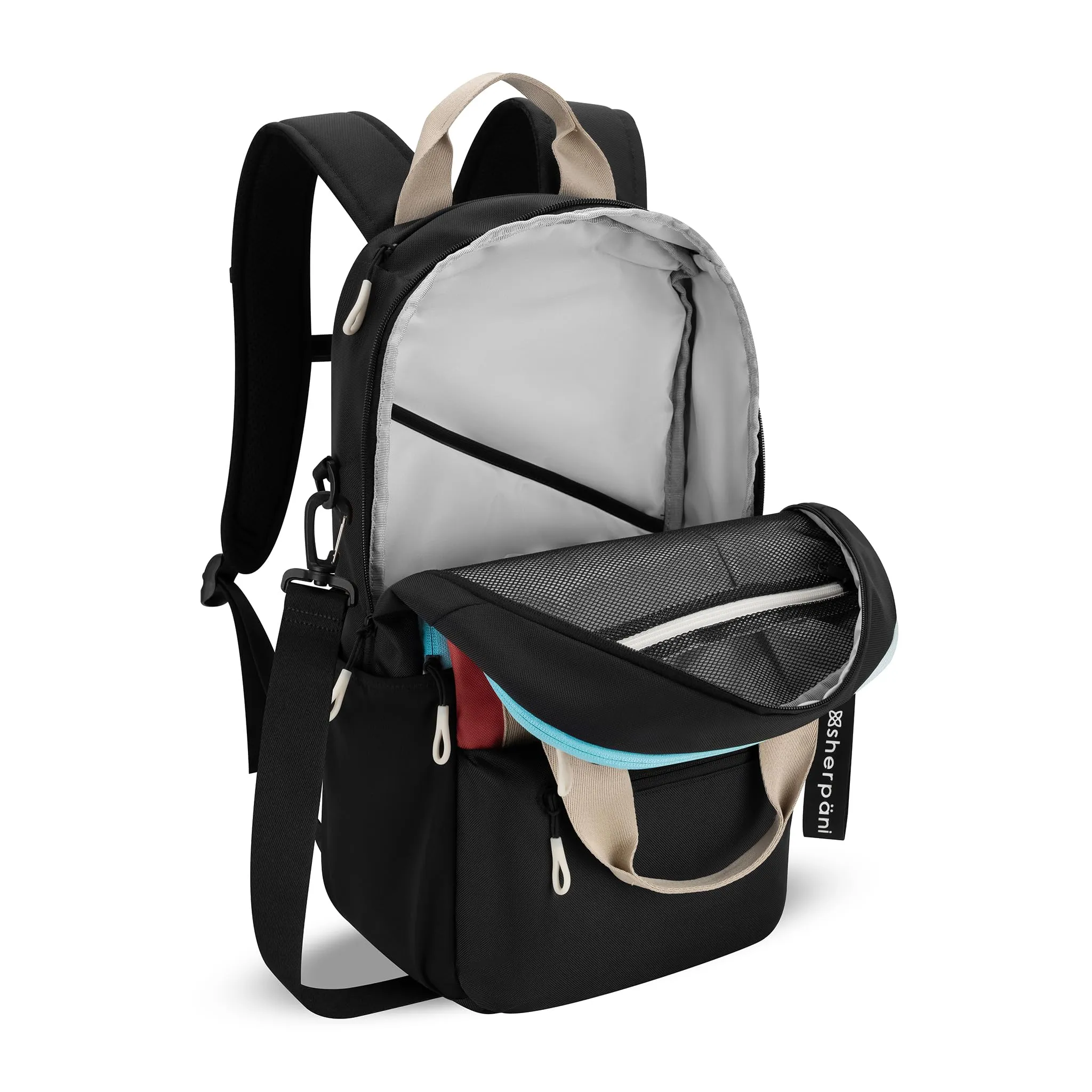 Sherpani Camden Convertible Backpack Tote for Women Fits 15 Inch Laptop Bags Sherpani