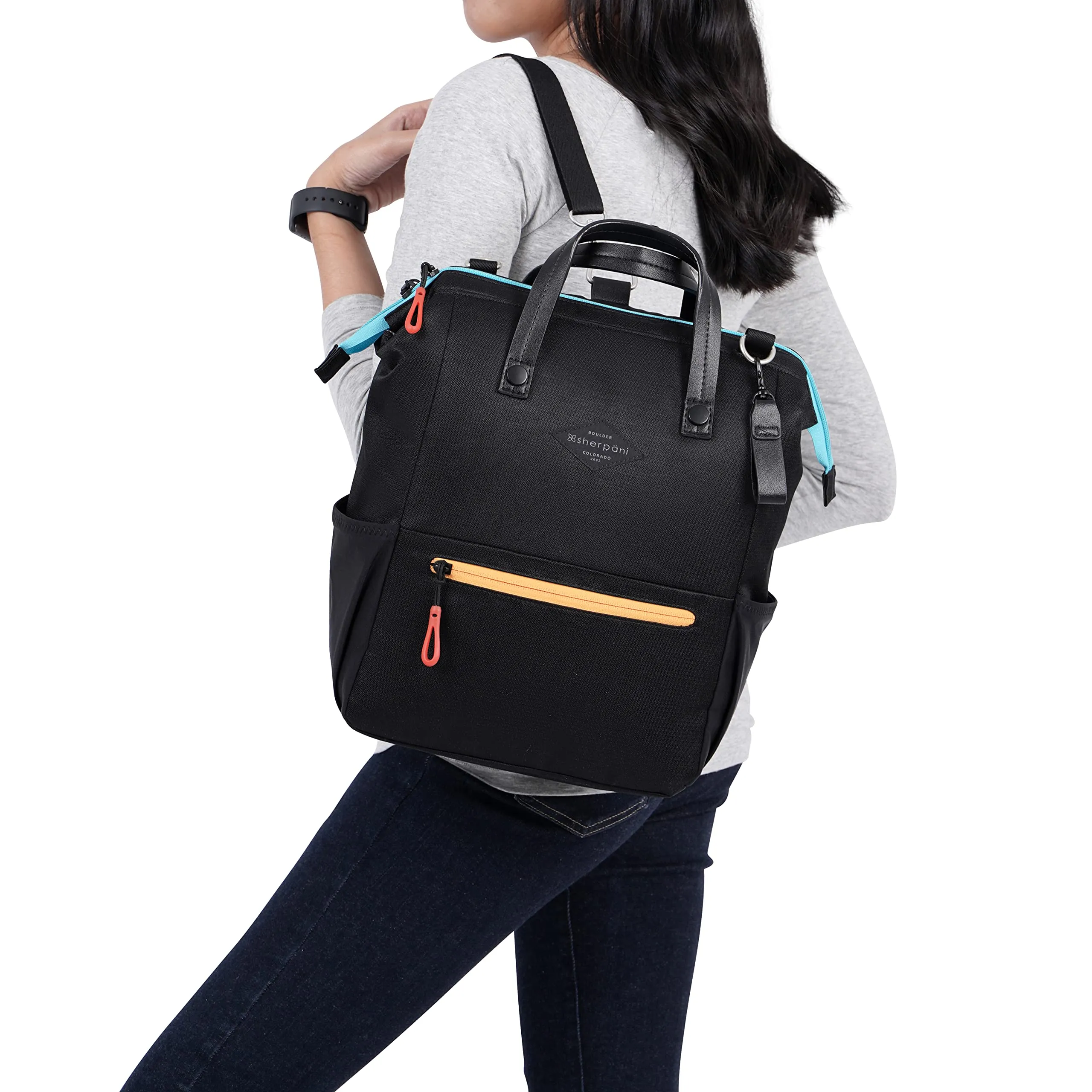 Sherpani Dispatch Convertible Backpack Tote, Fits 13 Inch Laptop Bags Sherpani