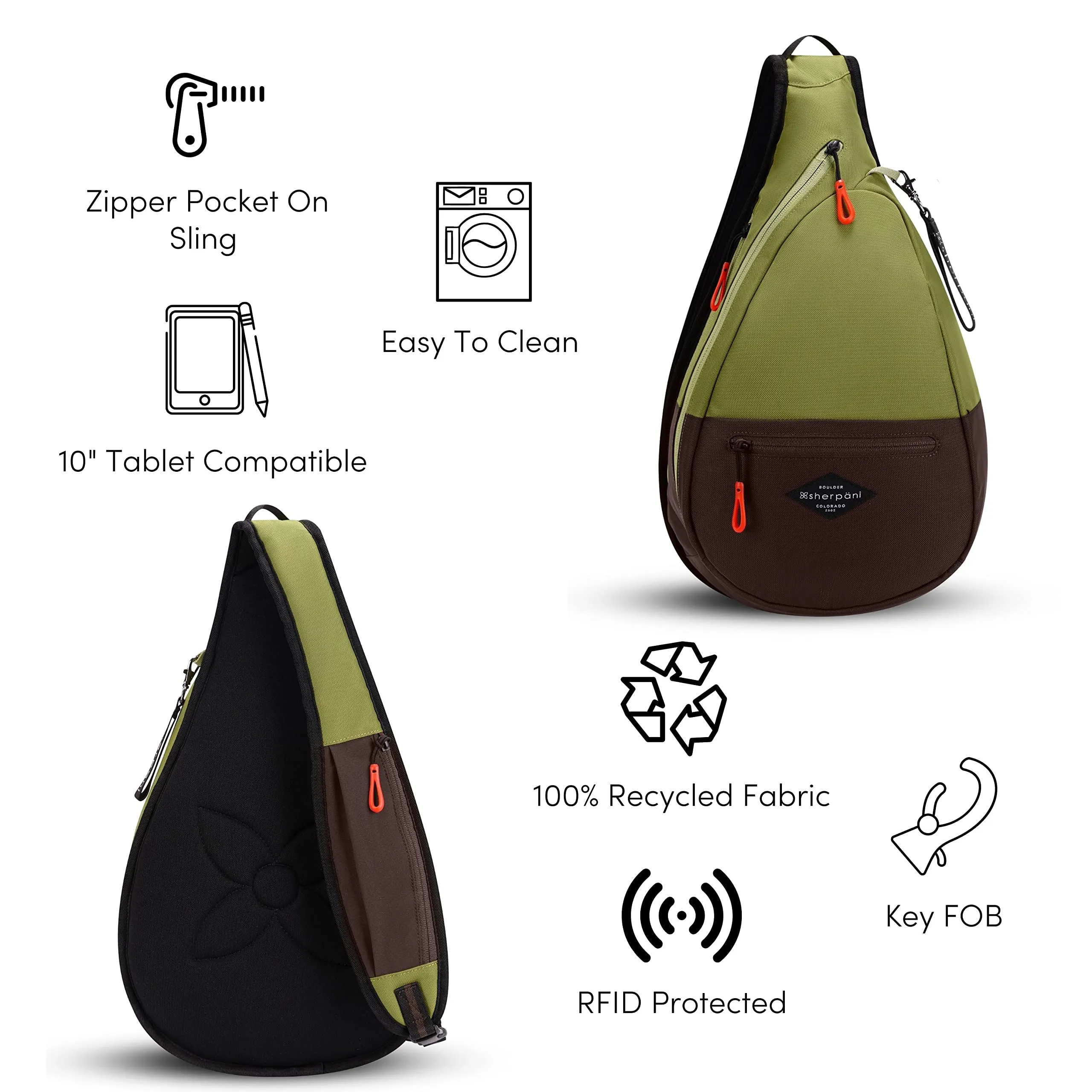 Sherpani Esprit Sling Bags Sherpani