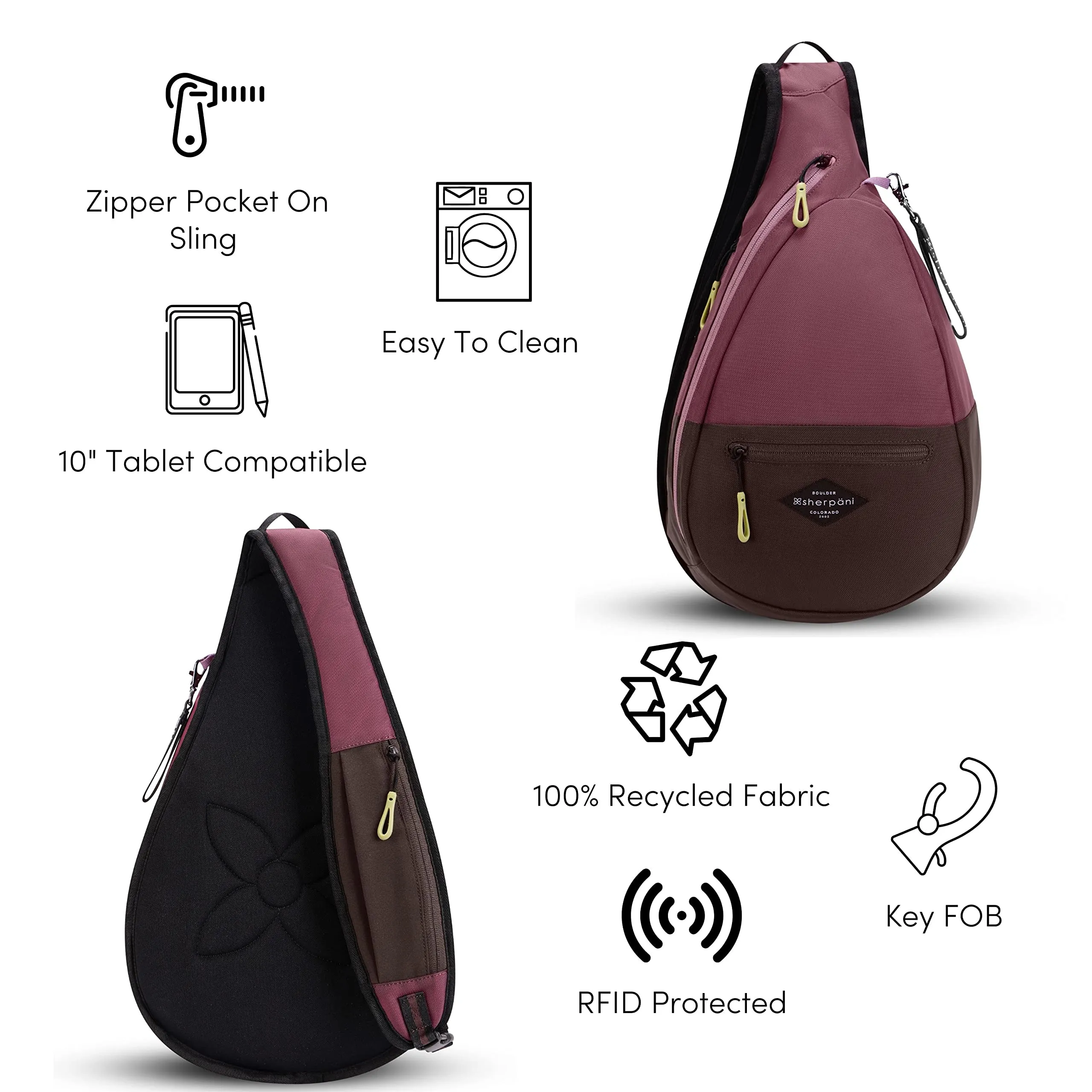 Sherpani Esprit Sling Bags Sherpani