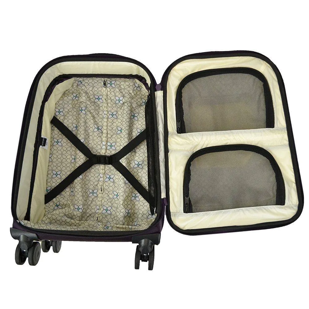 Sherpani Latitude 22" 4-Wheel Carry-On Luggage Bags Sherpani