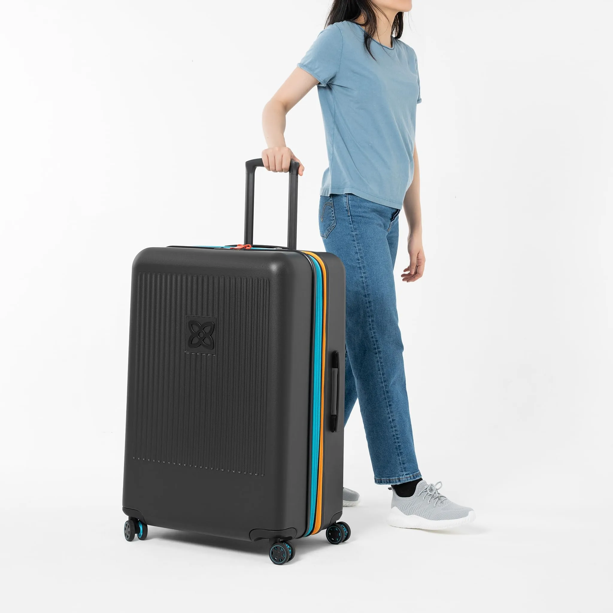 Sherpani Meridian 29 Inch Expandable Hardside Spinner Luggage Bags Sherpani