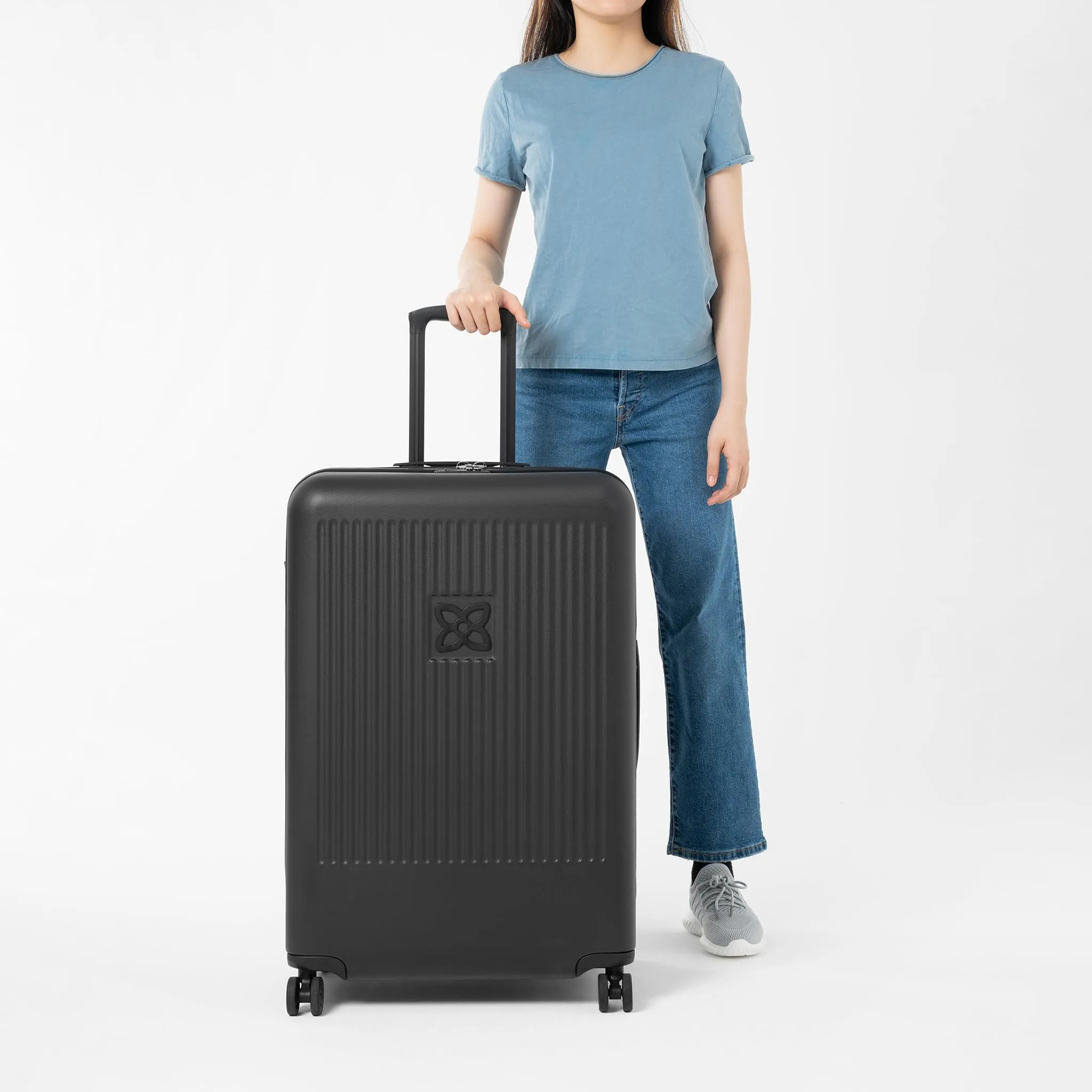 Sherpani Meridian 29 Inch Expandable Hardside Spinner Luggage Bags Sherpani