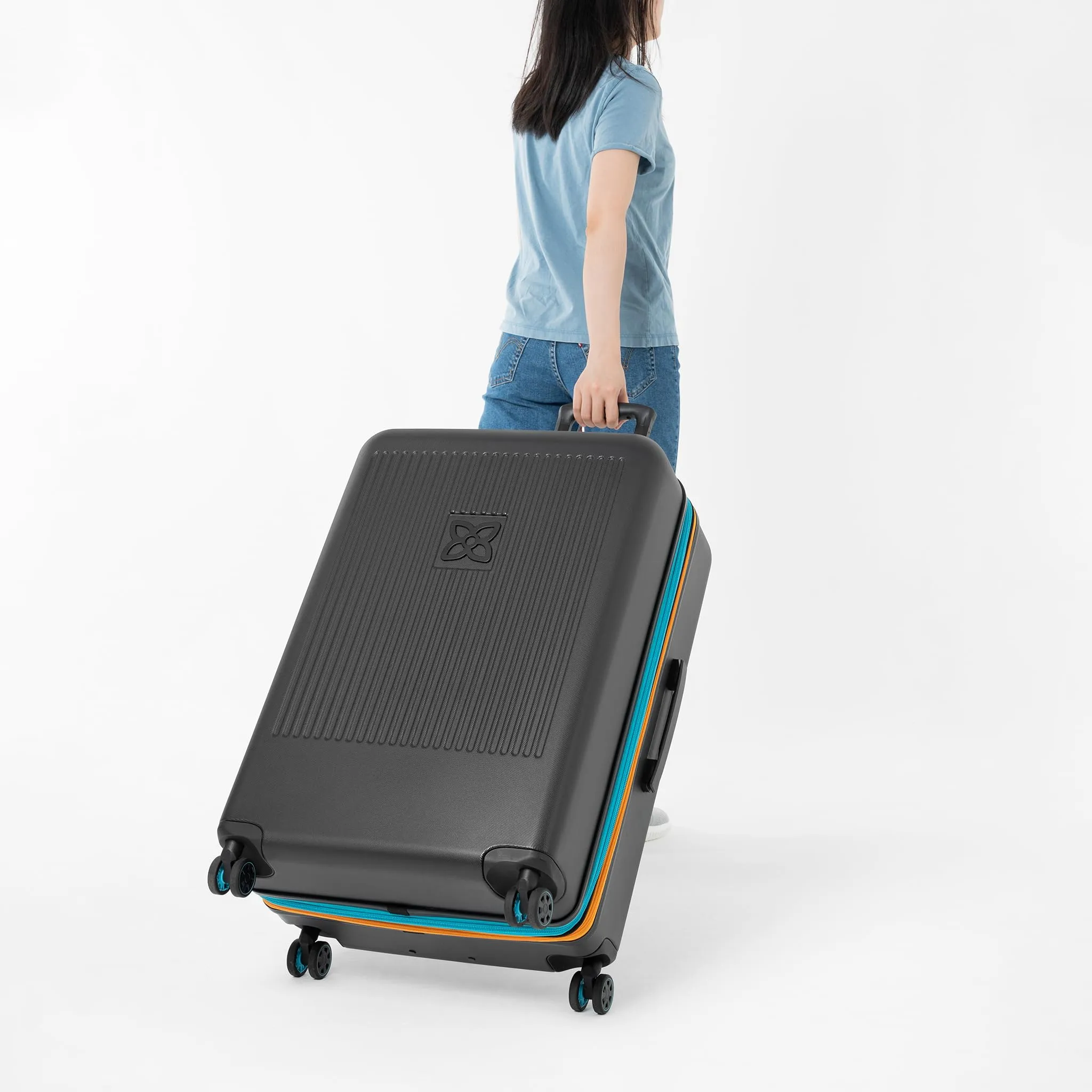 Sherpani Meridian 29 Inch Expandable Hardside Spinner Luggage Bags Sherpani