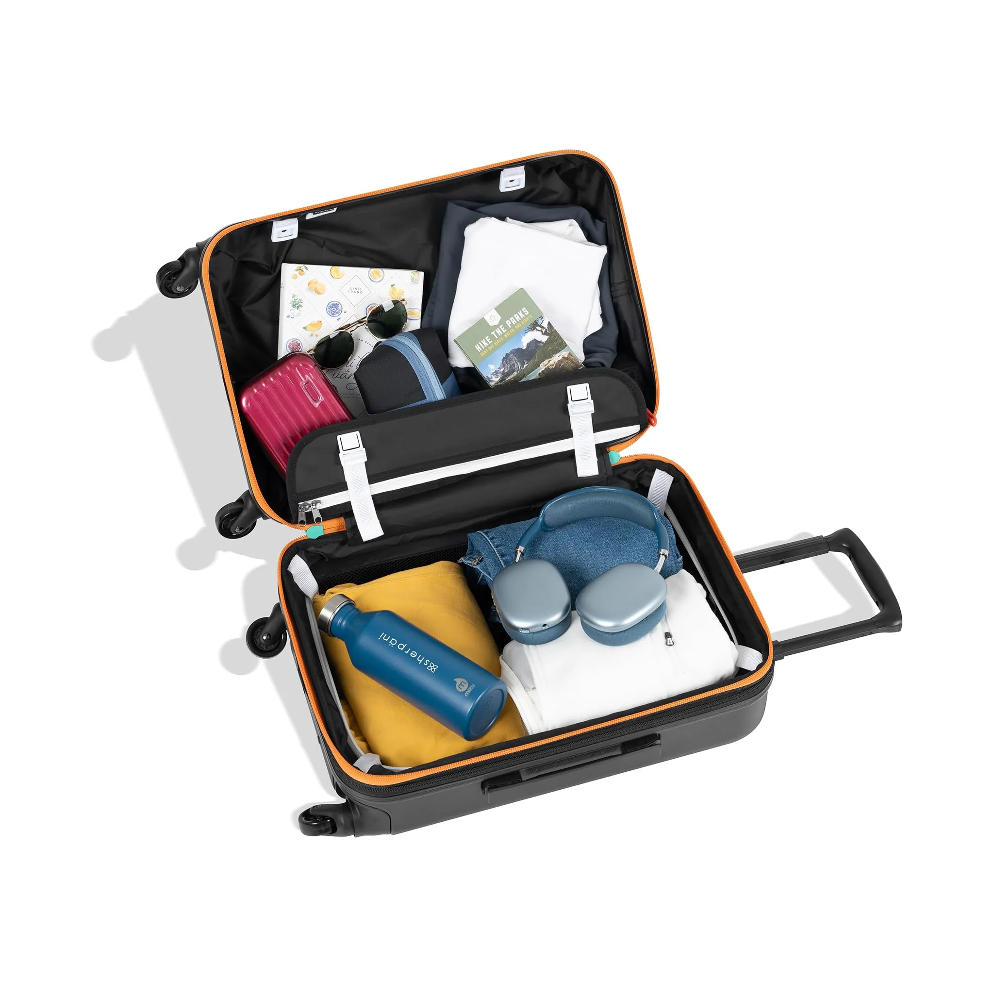Sherpani Meridian Crushproof 22" Inch Carry on Expandable Luggage Bags Sherpani
