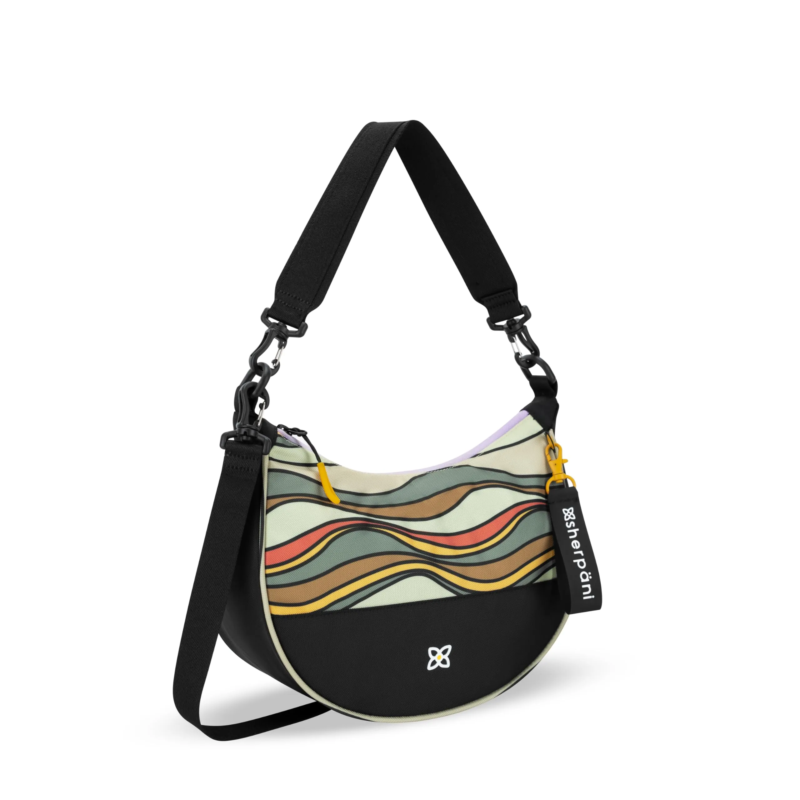 Sherpani Mina Medium Nylon Crescent Bag Bags Sherpani