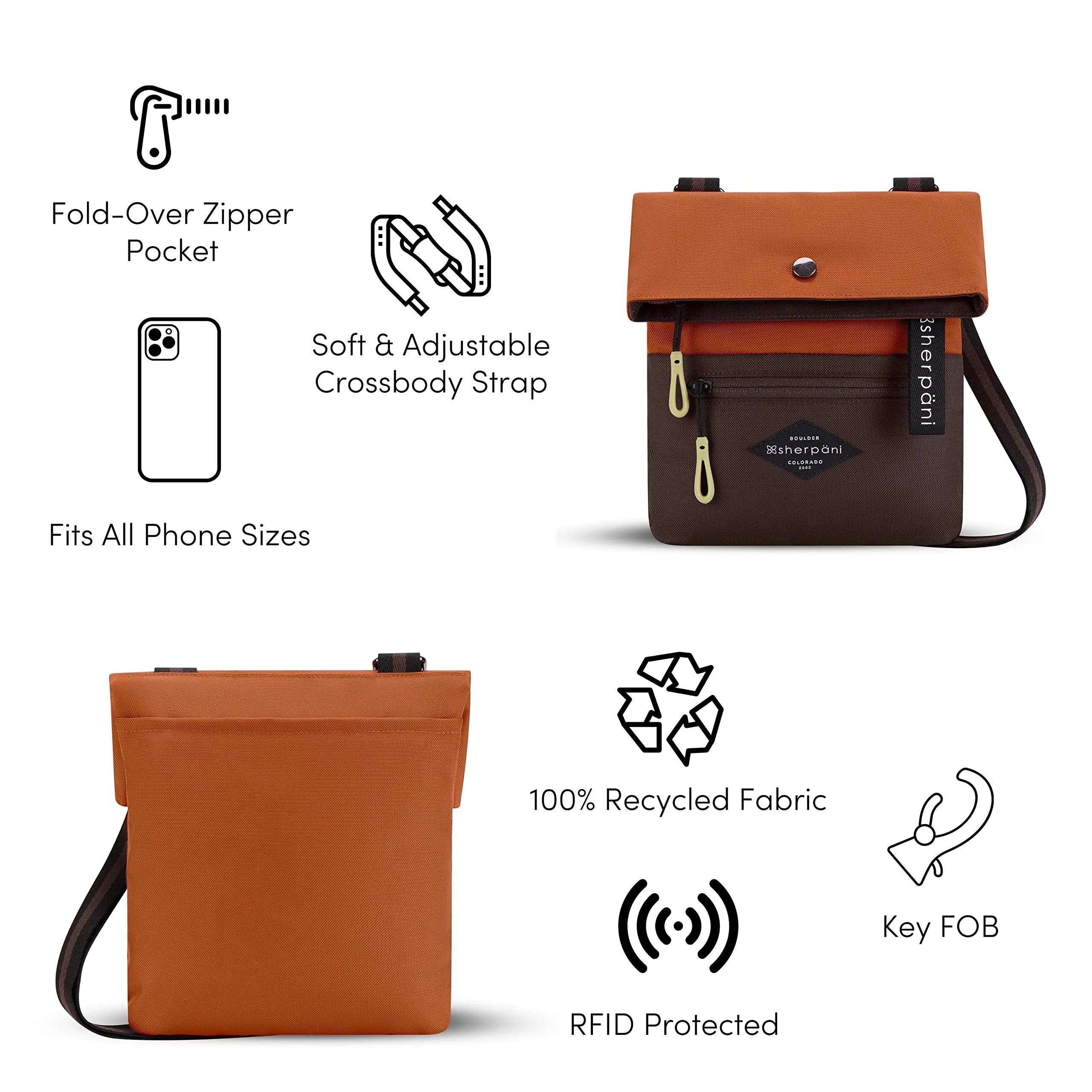Sherpani Pica Mini Crossbody Bags Sherpani