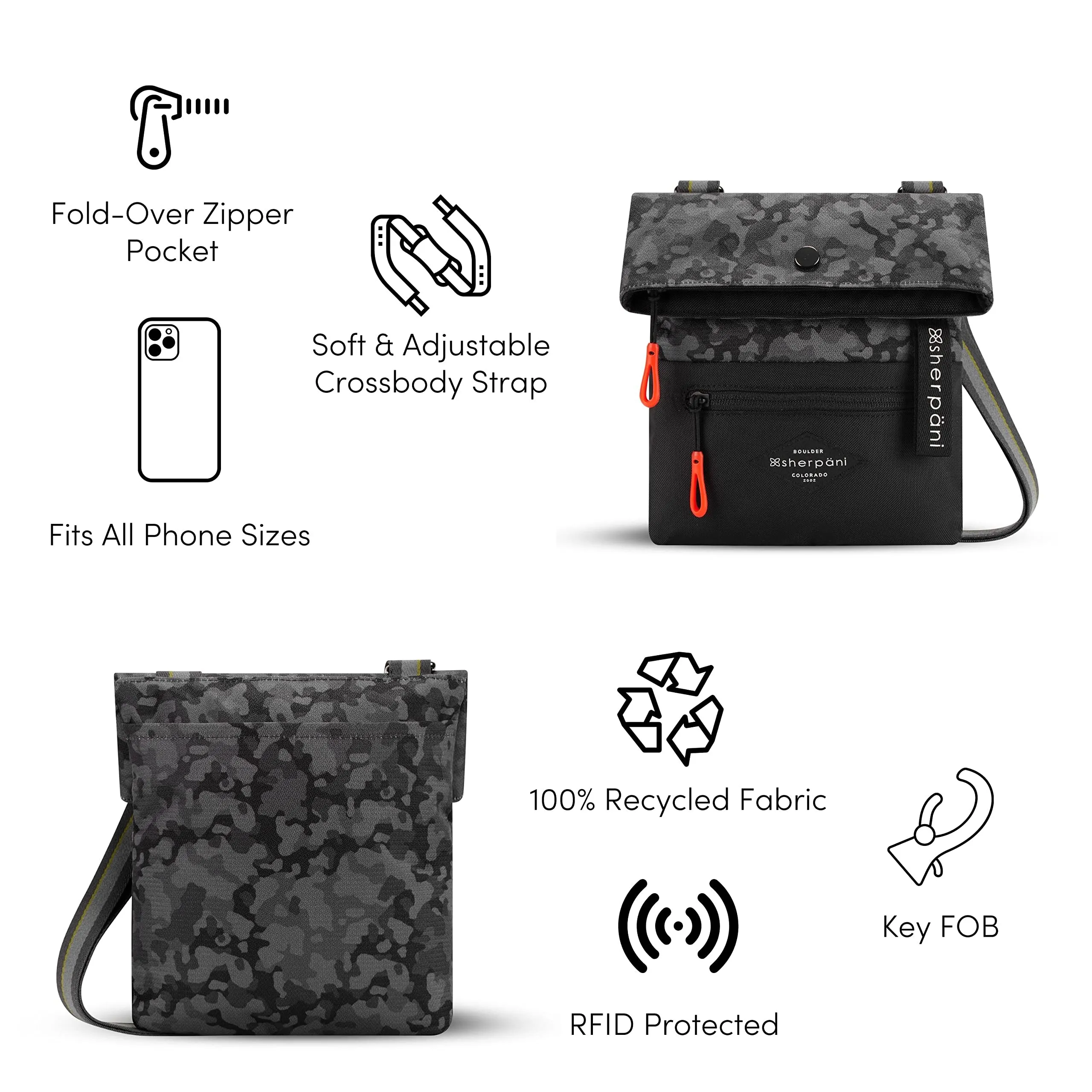 Sherpani Pica Mini Crossbody Bags Sherpani