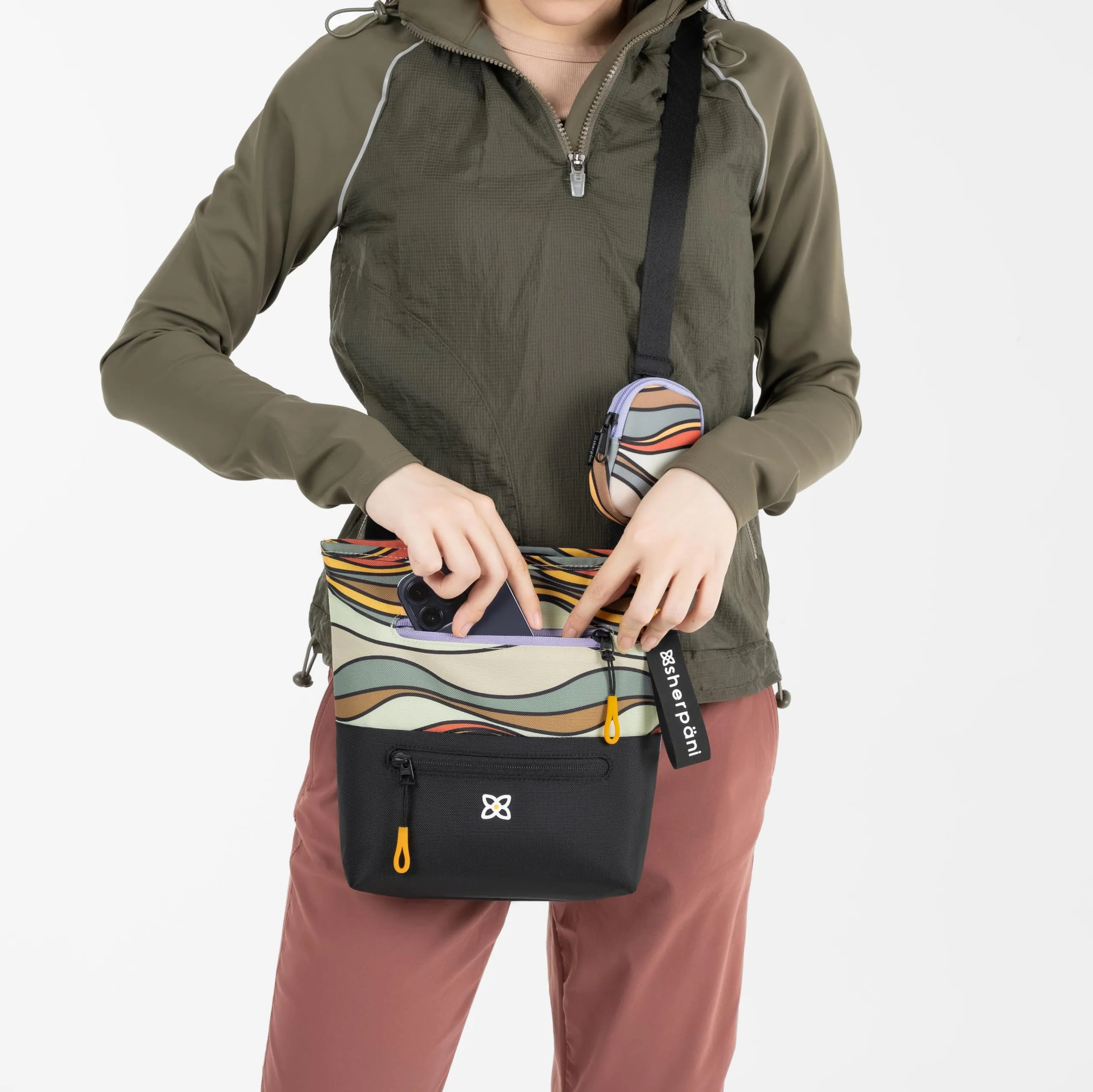 Sherpani Sadie Nylon Crossbody Bag Bags Sherpani