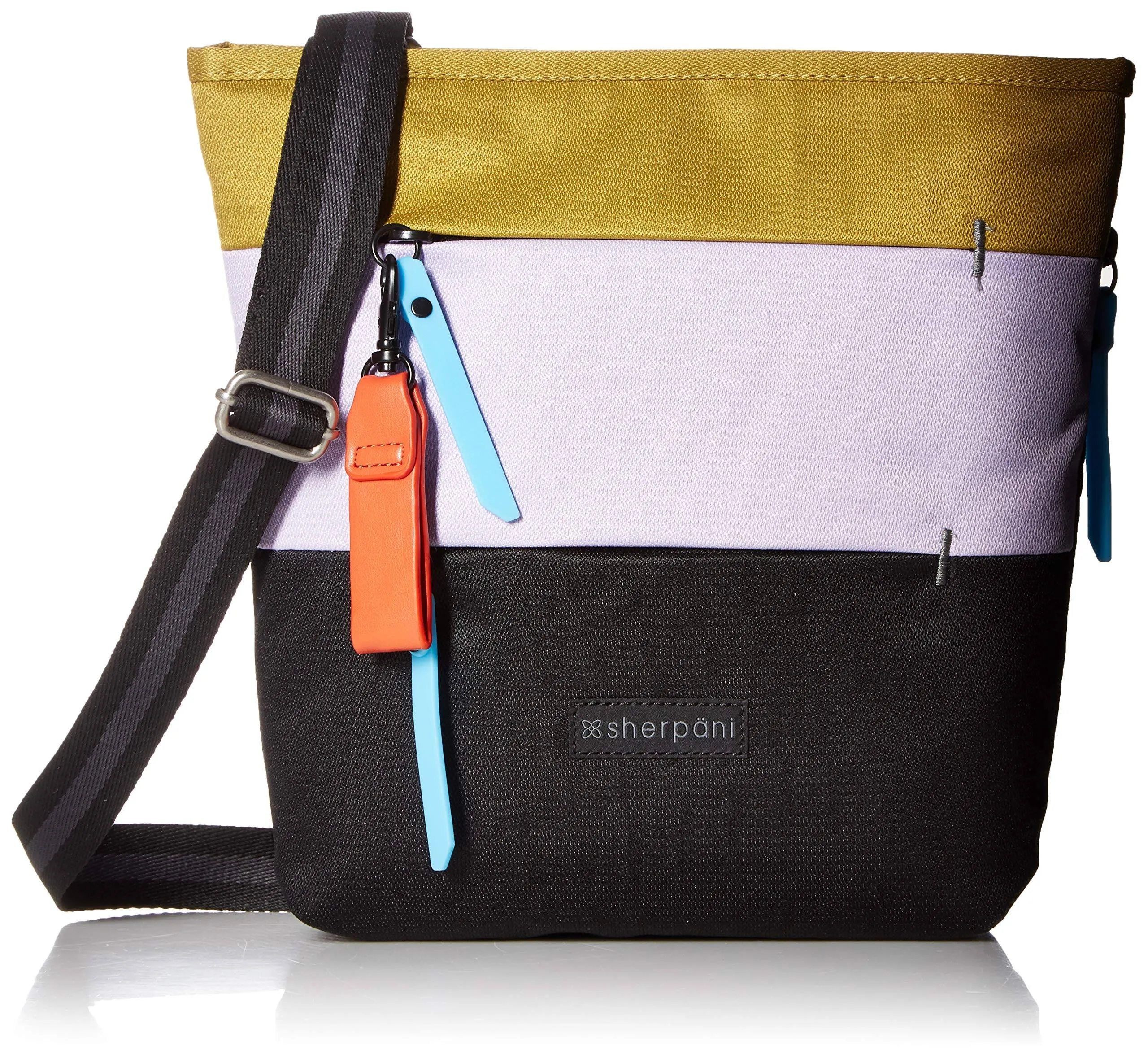Sherpani Sadie Recycled Nylon Crossbody Bag, Essential Messenger Bag, Medium Shoulder Bag for Women, RFID Protection Bags Sherpani