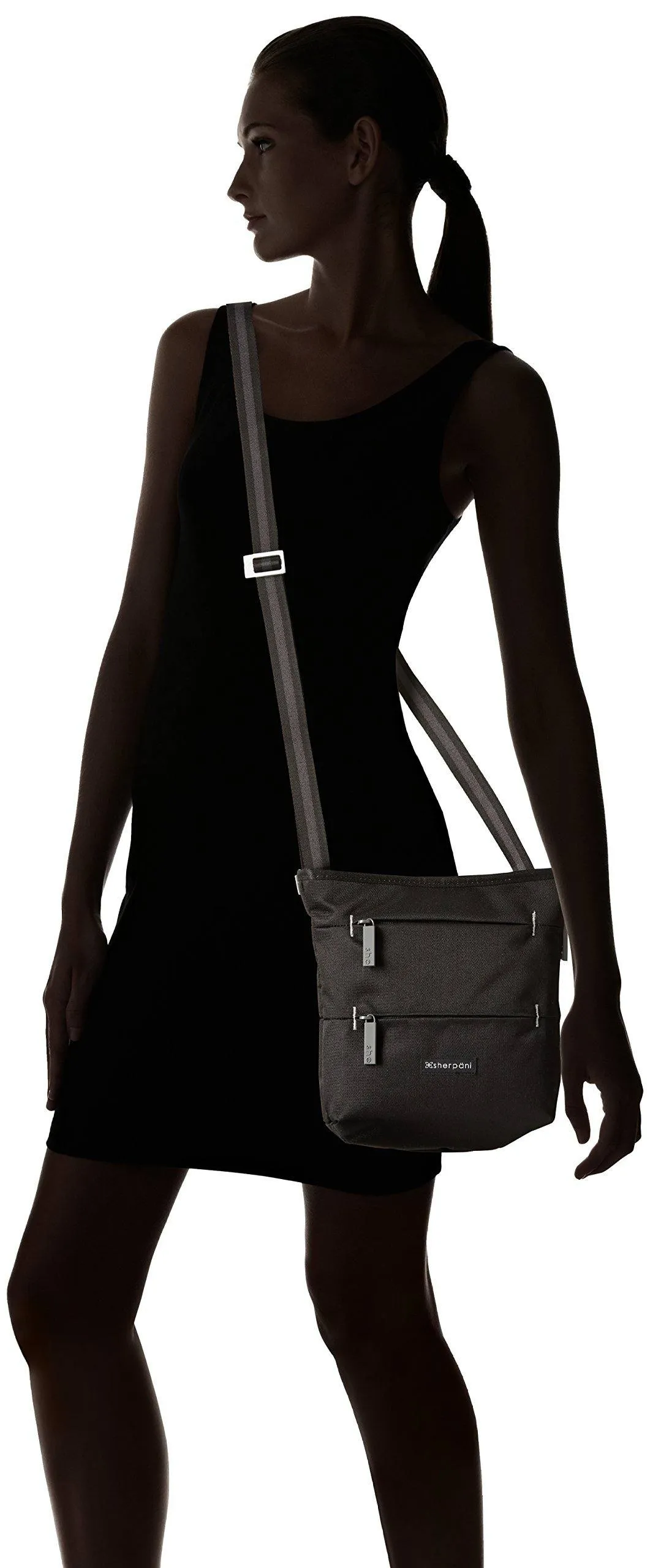 Sherpani Sadie Recycled Nylon Crossbody Bag, Essential Messenger Bag, Medium Shoulder Bag for Women, RFID Protection Bags Sherpani