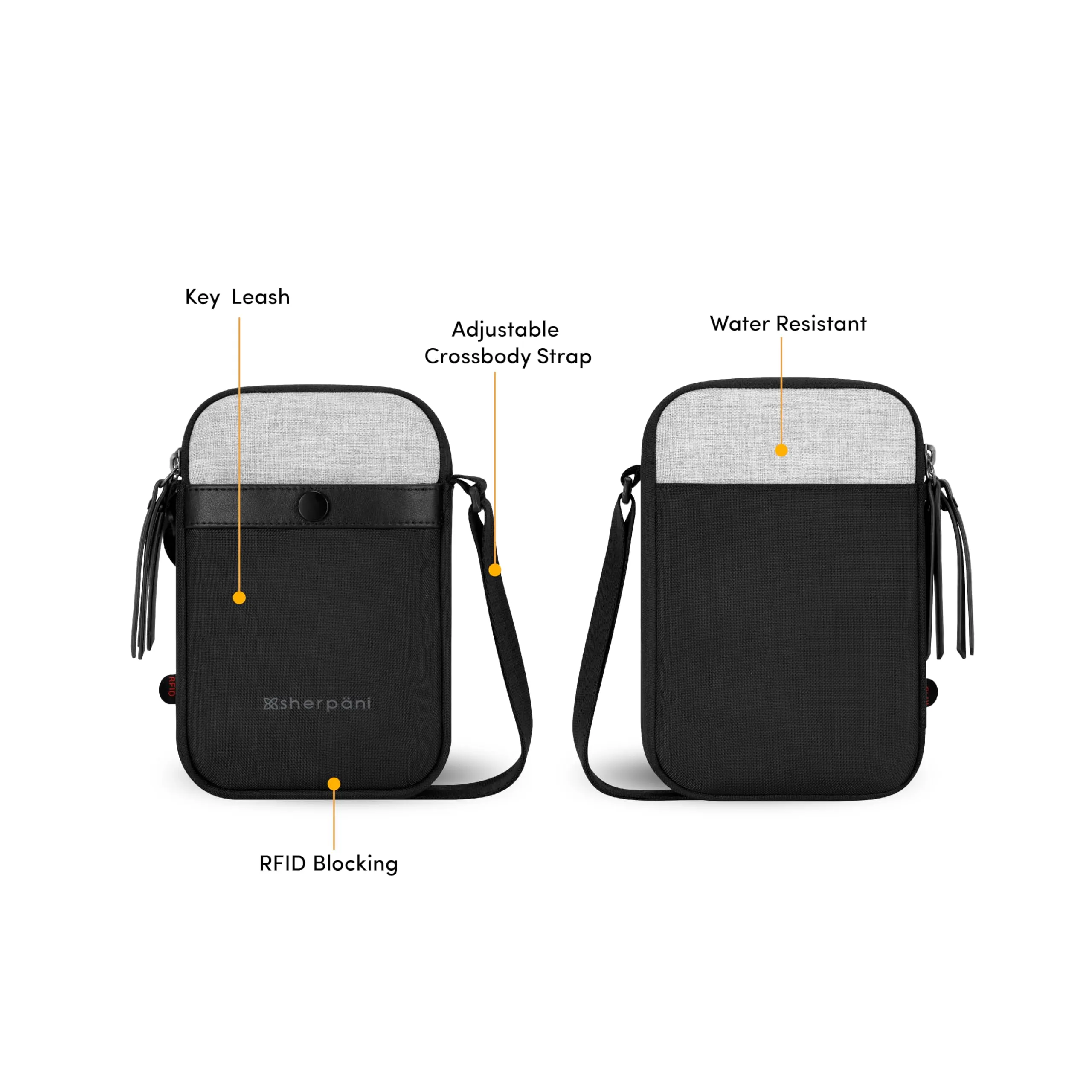 Sherpani Simplicity Anti Theft Crossbody Wallet Bags Sherpani