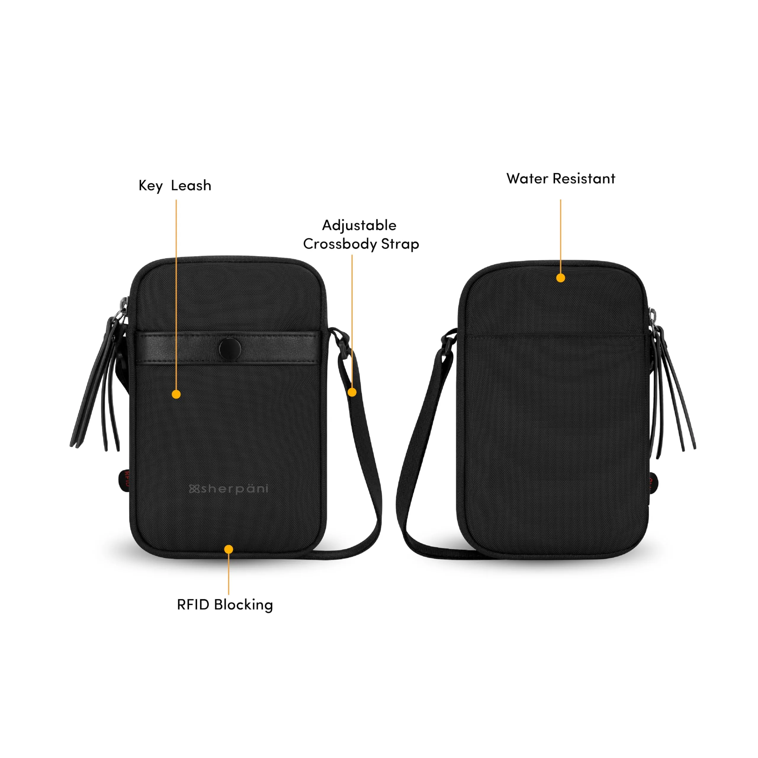 Sherpani Simplicity Anti Theft Crossbody Wallet Bags Sherpani