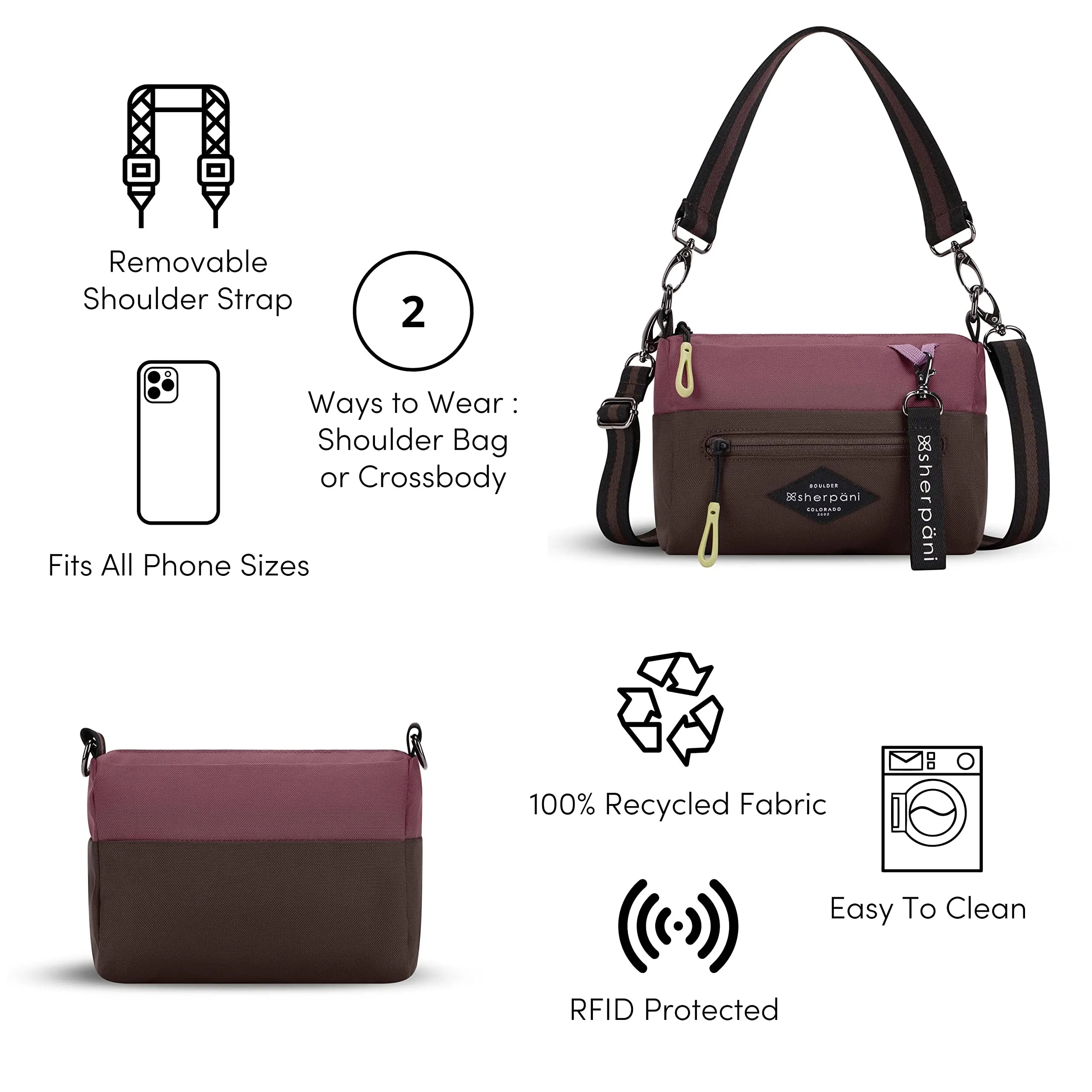 Sherpani Skye Mini Crossbody Bags Sherpani