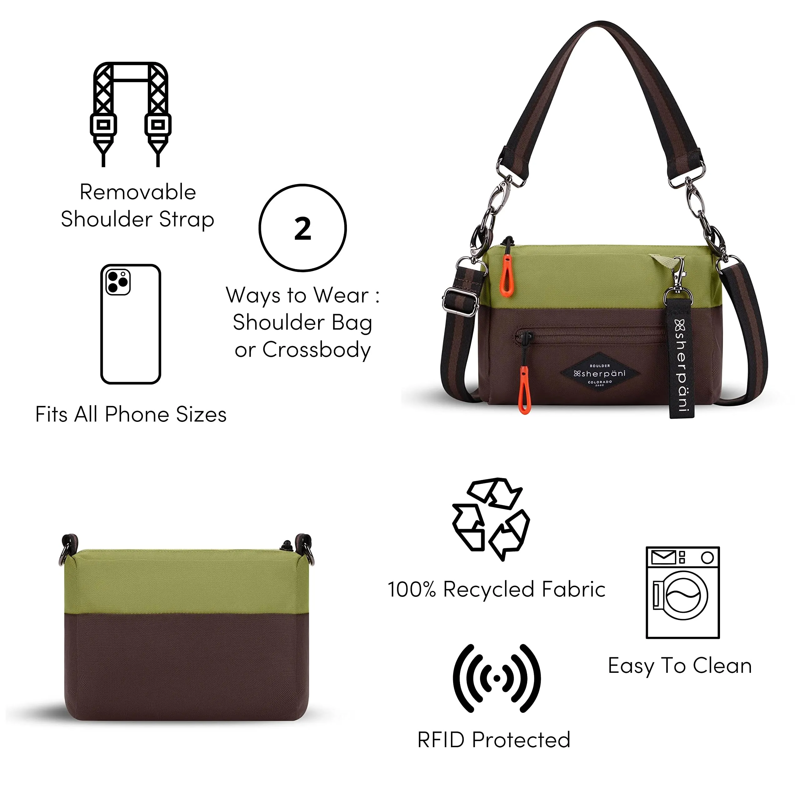 Sherpani Skye Mini Crossbody Bags Sherpani