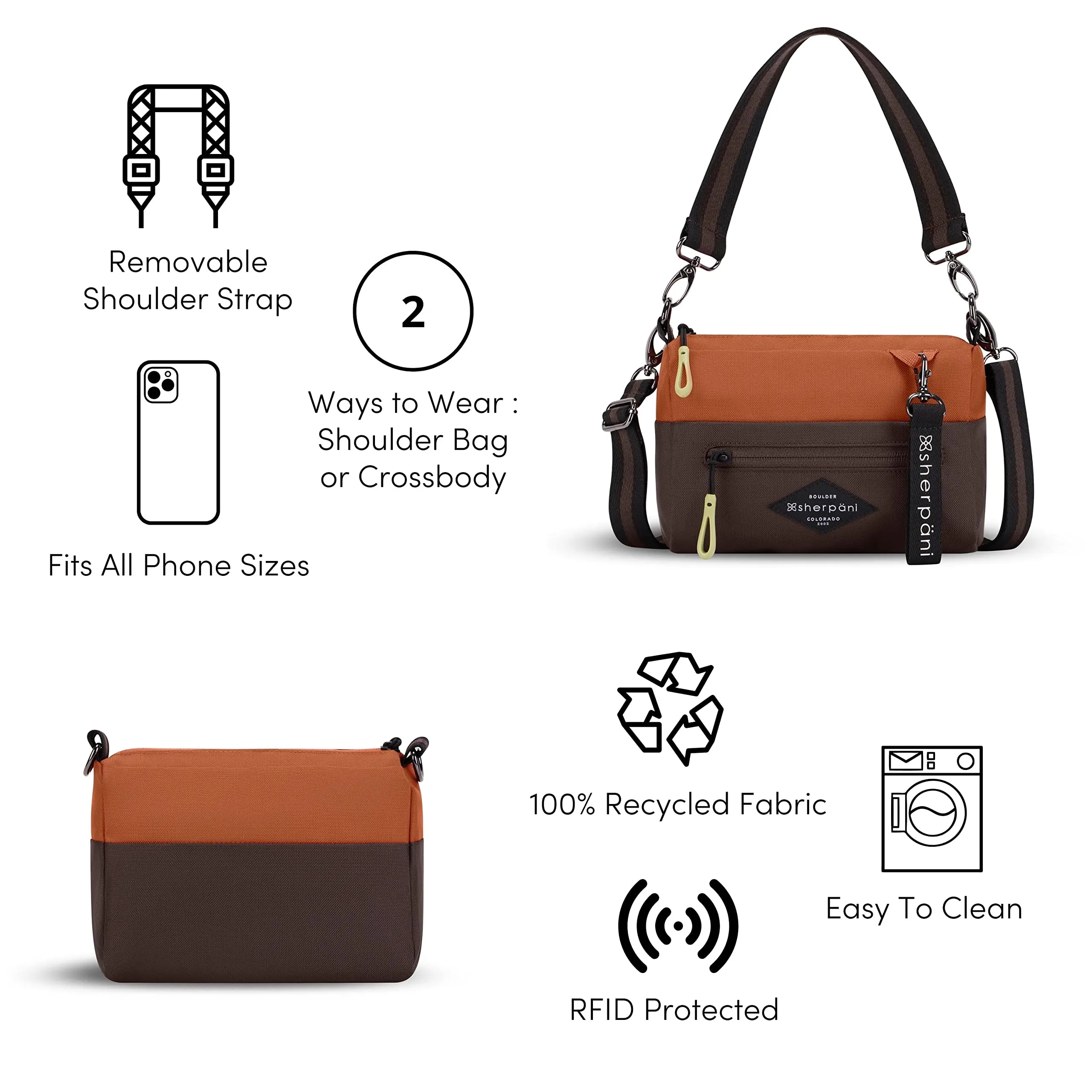 Sherpani Skye Mini Crossbody Bags Sherpani