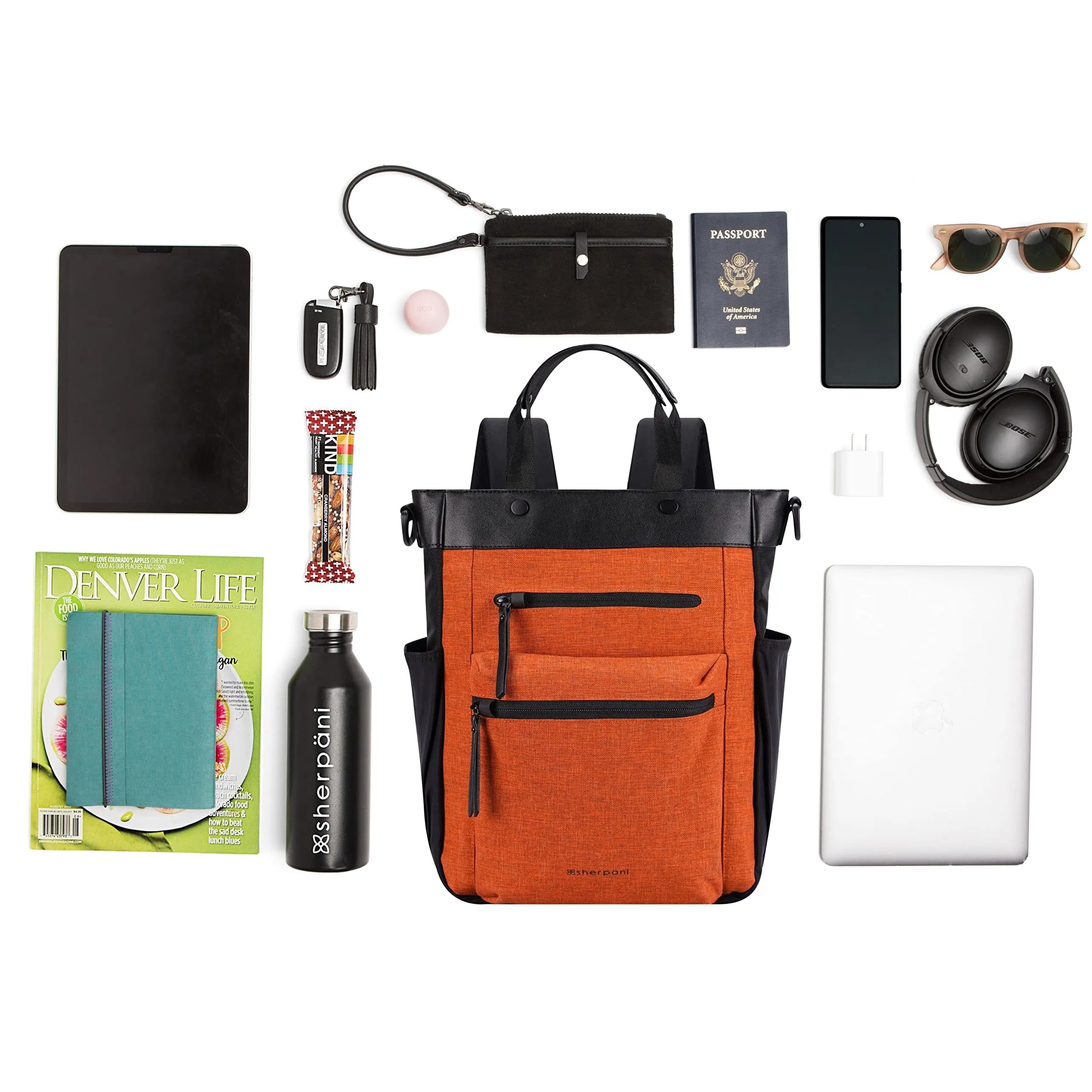 Sherpani Soleil Anti Theft Convertible Backpack, 13 Inch Laptop Bags Sherpani