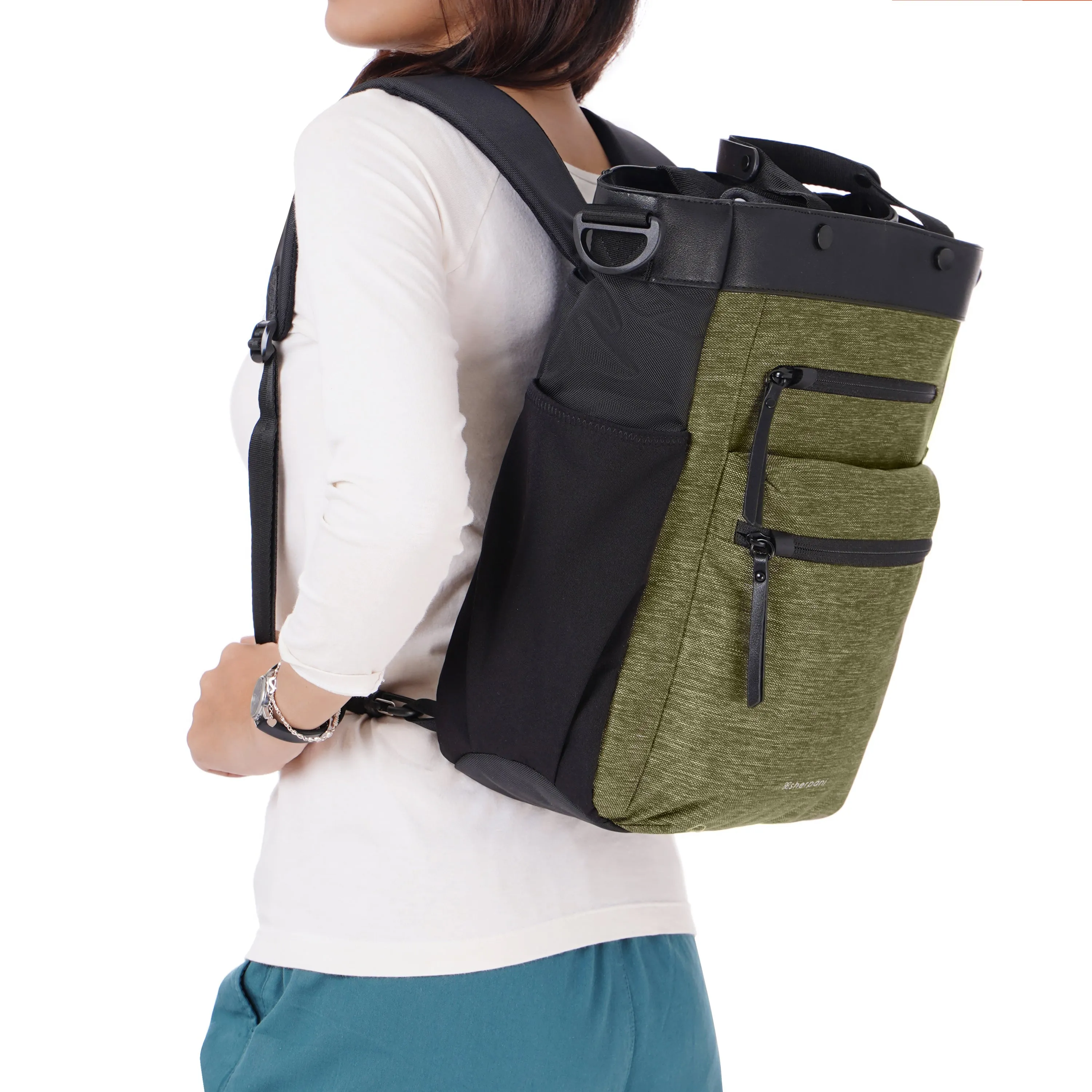 Sherpani Soleil Anti Theft Convertible Backpack, 13 Inch Laptop Bags Sherpani
