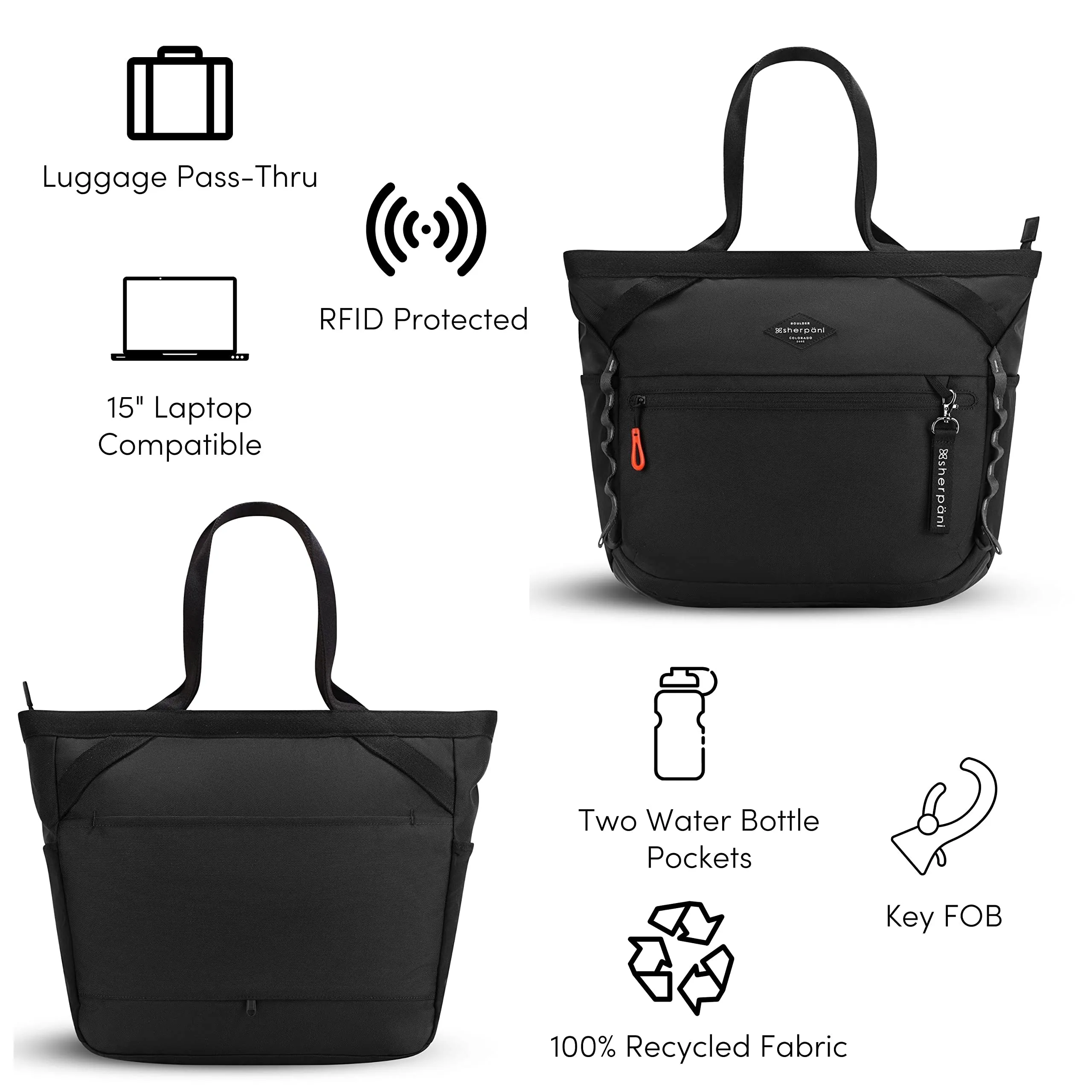 Sherpani Stride Tote/Shoulder Bag Bags Sherpani
