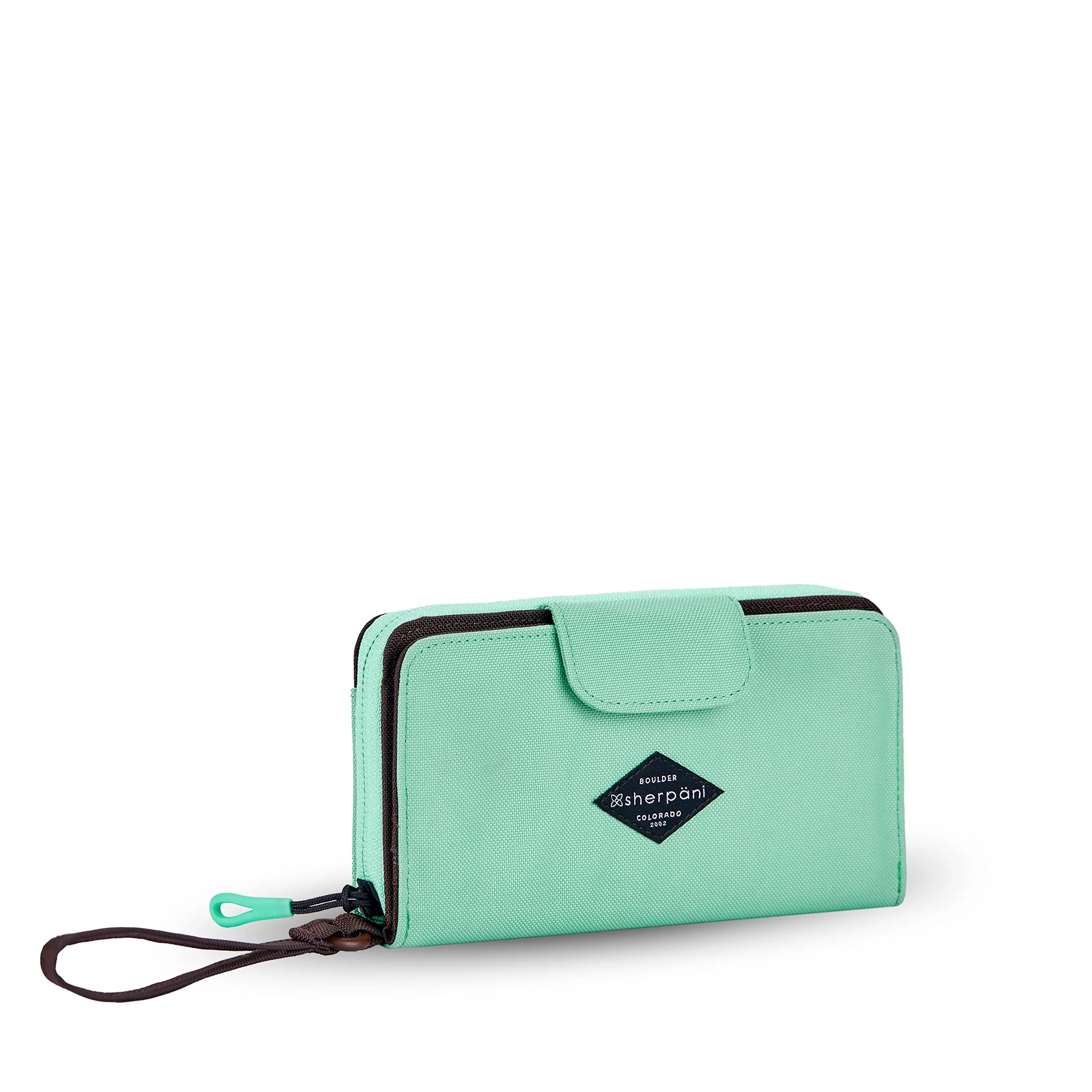 Sherpani Tulum Nylon Large Zip Around RFID Protection Wallet Wristlet Bags Sherpani