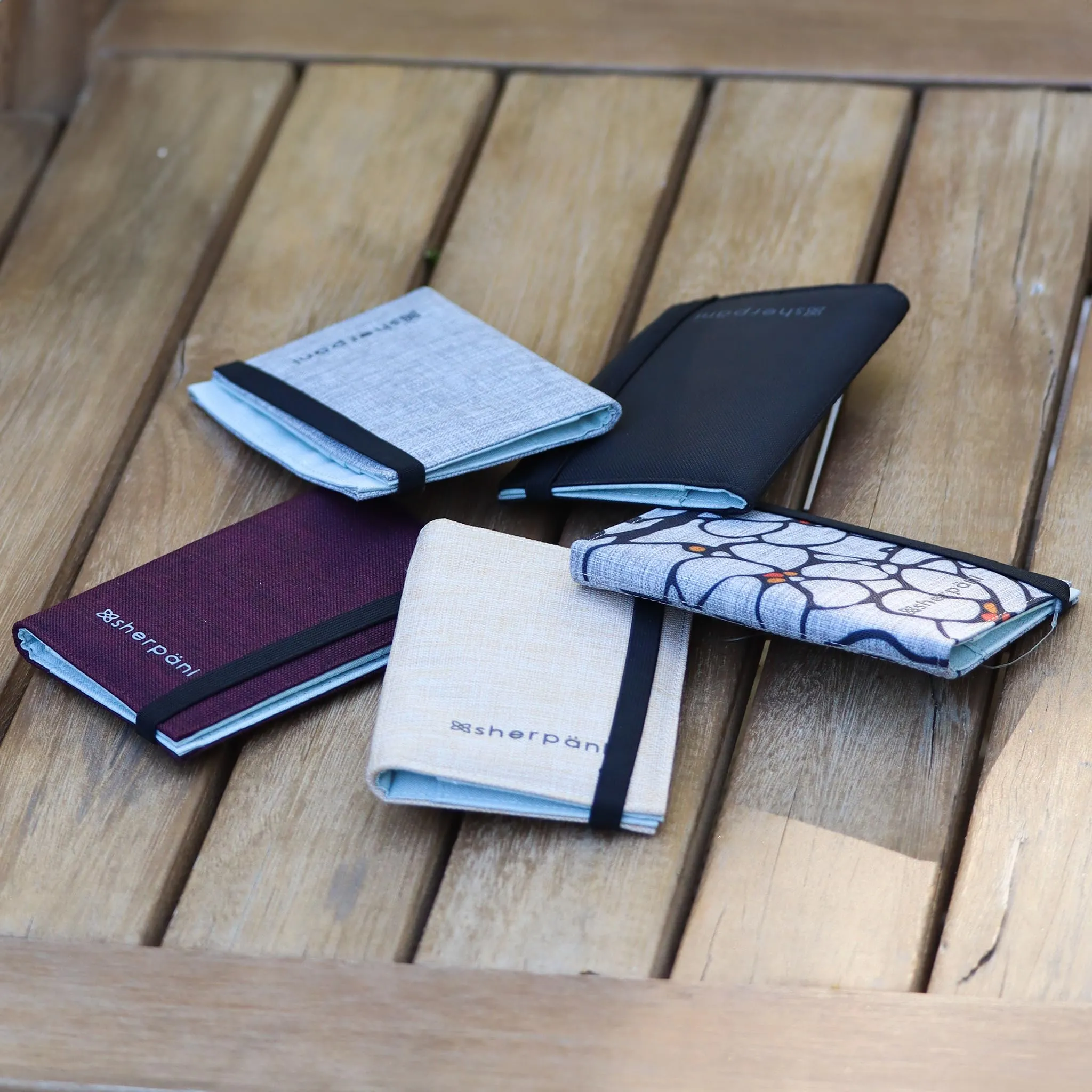 Sherpani Vienna Anti Theft Passport Holder Bags Sherpani