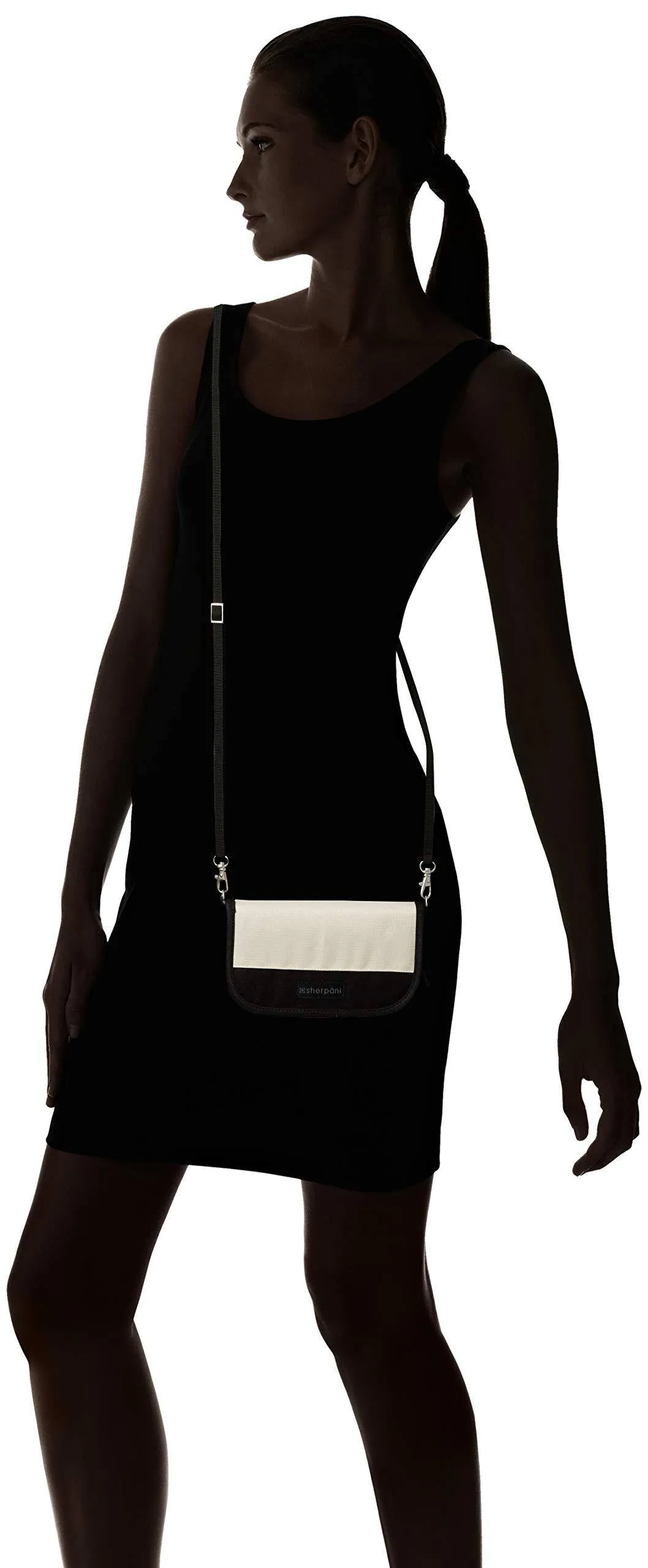 Sherpani Zoe 2.0 Crossbody Wallet for Women, with RFID Protection, made from Recycled Nylon Fabric Bags Sherpani