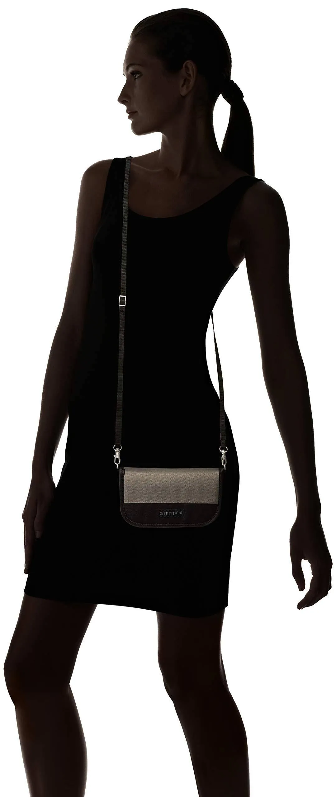 Sherpani Zoe 2.0 Crossbody Wallet for Women, with RFID Protection, made from Recycled Nylon Fabric Bags Sherpani