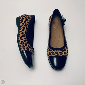 Shoes Flats By Clarks In Animal Print, Size: 8 Clarks leather shoes for daily wear