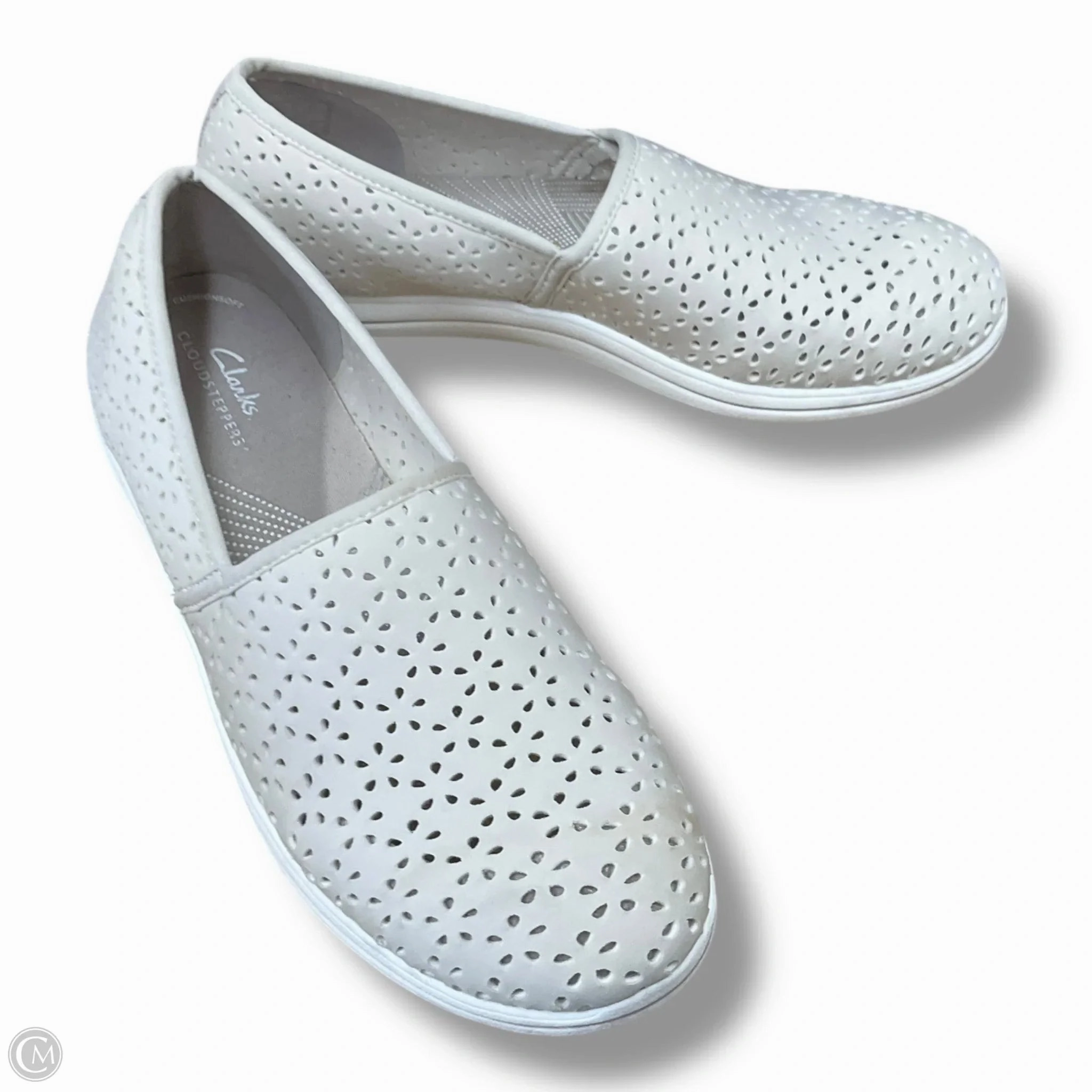 Shoes Flats By Clarks In Beige, Size: 10 Clarks leather shoes for daily wear
