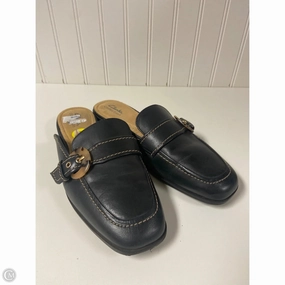 Shoes Flats By Clarks In Black, Size: 10 Clarks leather shoes for daily wear