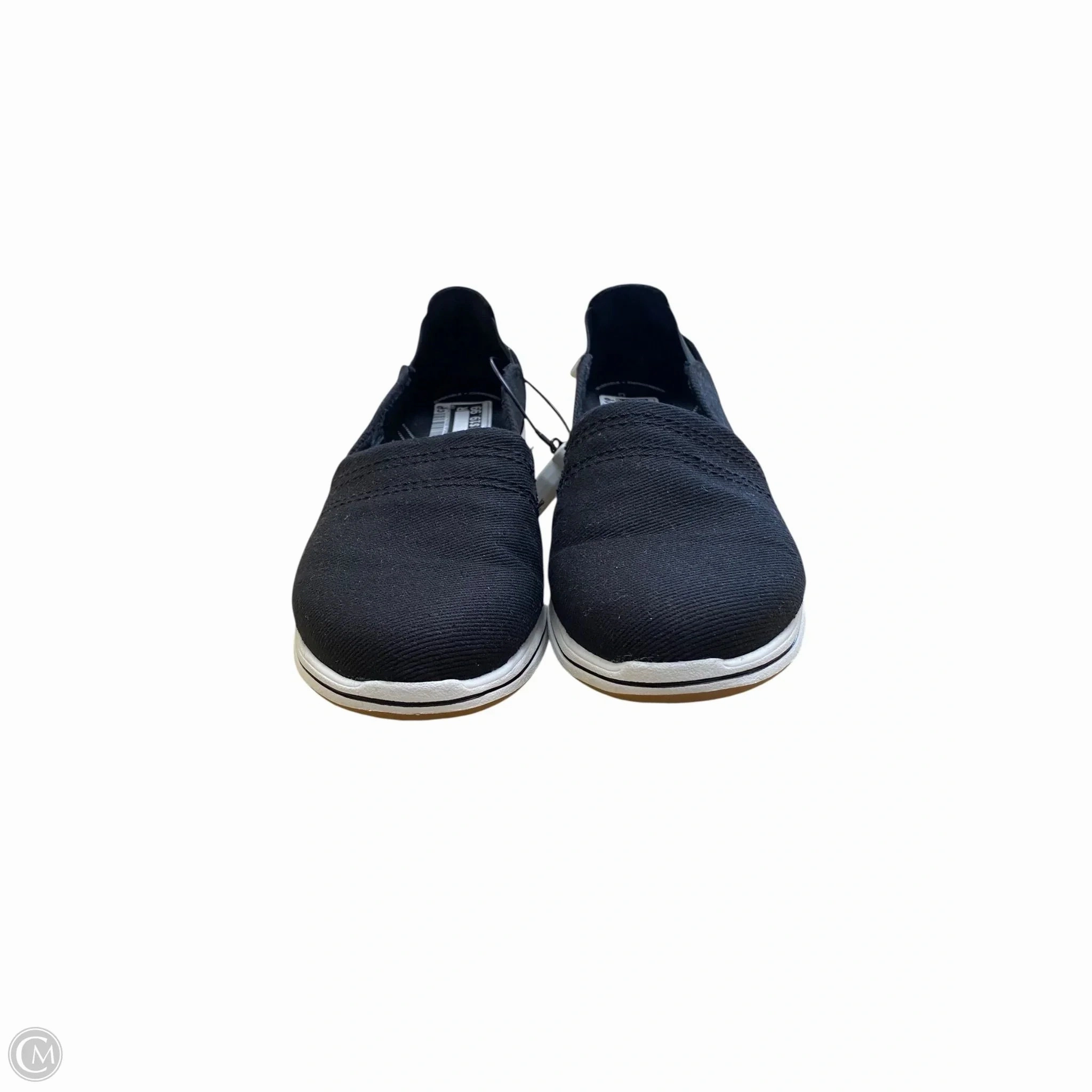 Shoes Flats By Clarks In Black, Size: 10 Leather Footwear