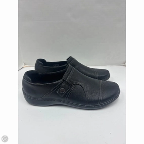 Shoes Flats By Clarks In Black, Size: 12 Clarks leather shoes for daily wear