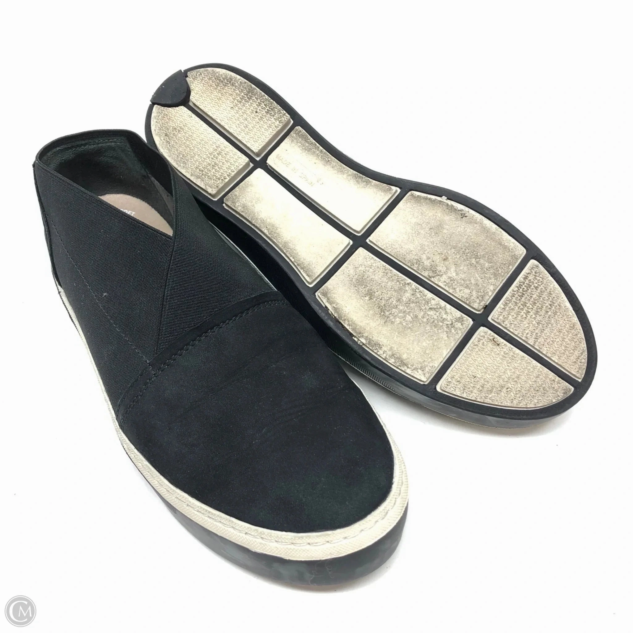 Shoes Flats By Clarks In Black, Size: 7 Leather Footwear