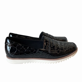 Shoes Flats By Clarks In Black, Size:8 Clarks leather shoes for daily wear