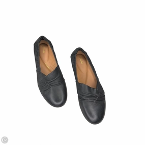 Shoes Flats By Clarks In Black, Size: 8 Clarks leather shoes for daily wear