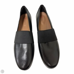 Shoes Flats By Clarks In Black, Size: 9.5 Clarks leather shoes for daily wear